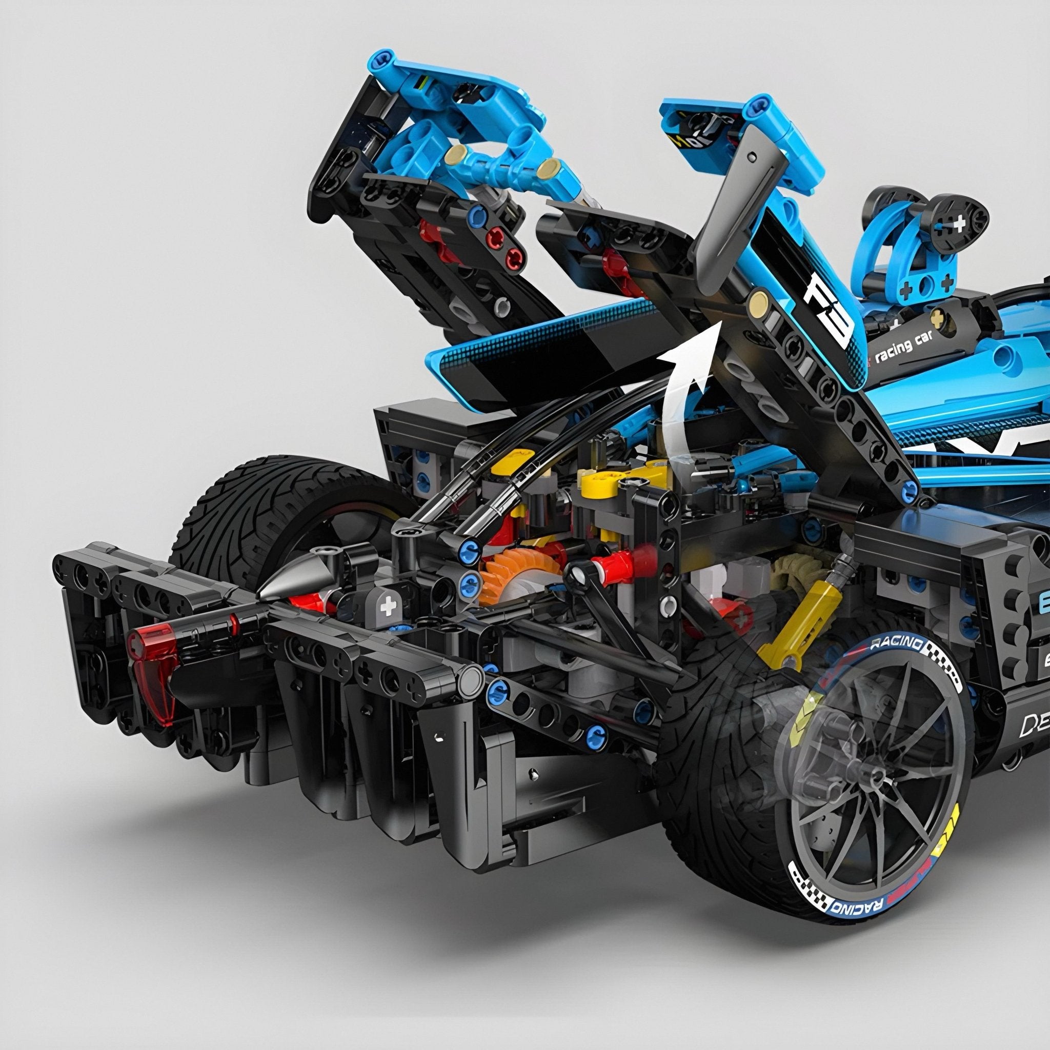 Gen 2 Electric Single Seater Race Car | 1666pcs - BRICKS LAB