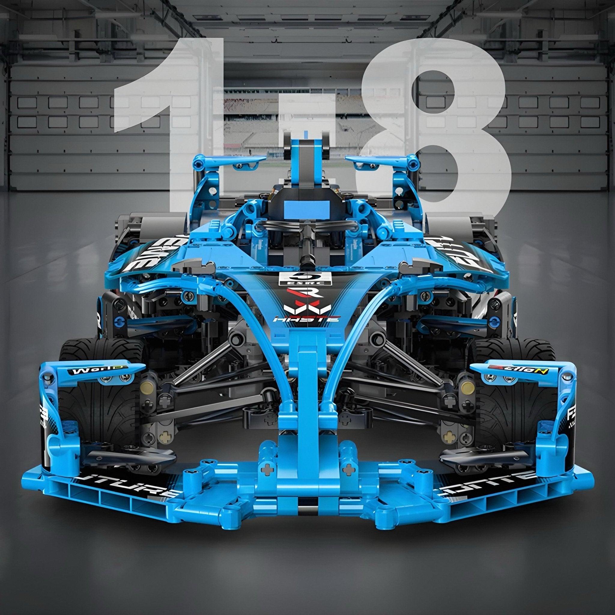 Gen 2 Electric Single Seater Race Car | 1666pcs - BRICKS LAB