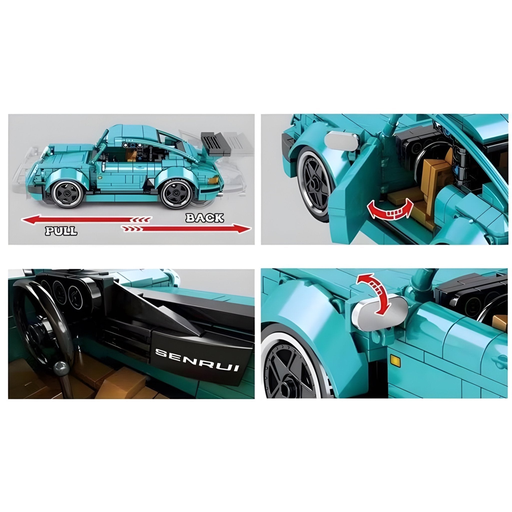 German Classic Coupe | 718pcs - BRICKS LAB