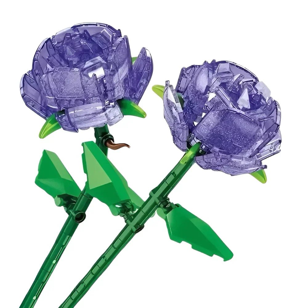 GLITTER ROSE | 72PCS - BRICKS LAB