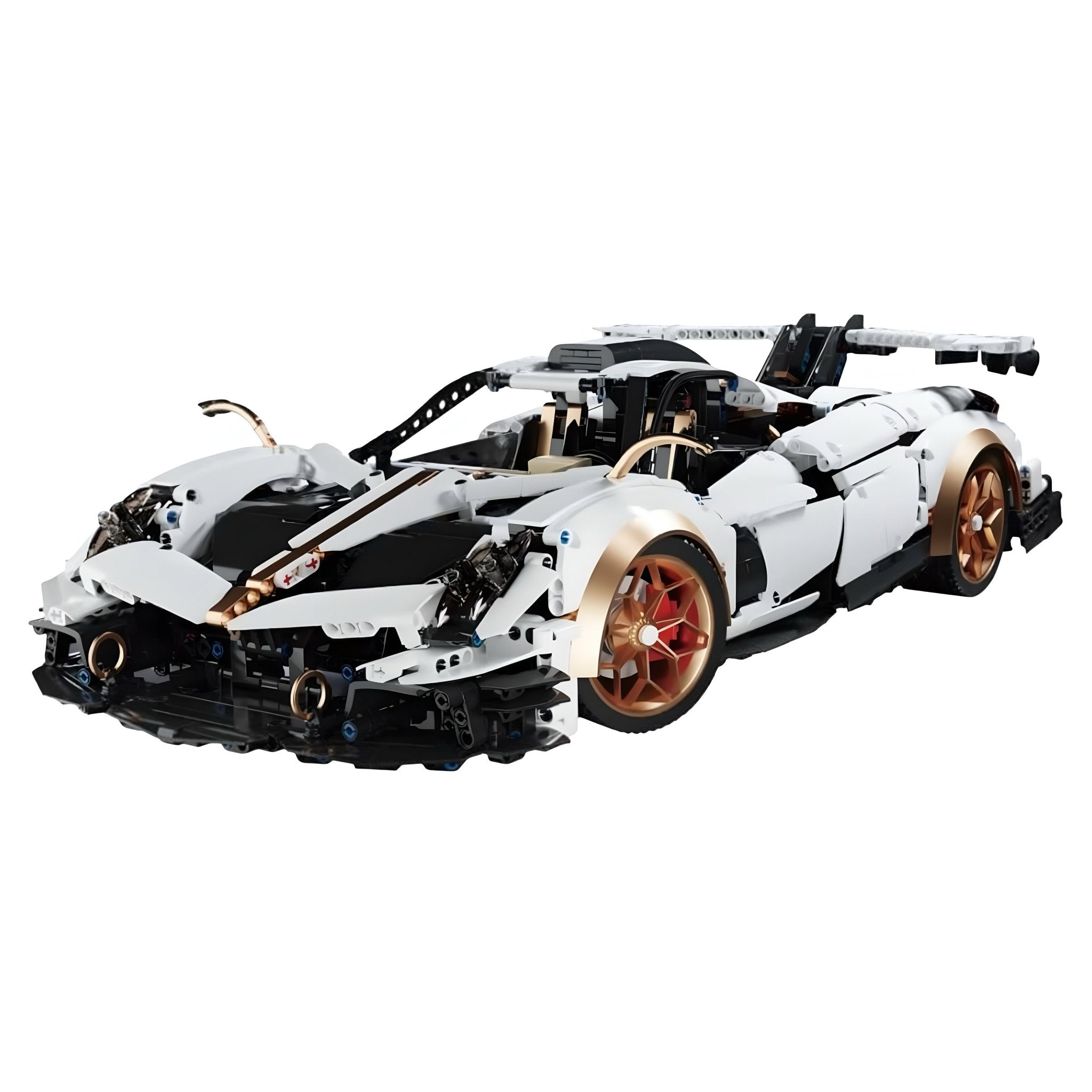 Gold Edition Pagani Huayra | 3430pcs - BRICKS LAB