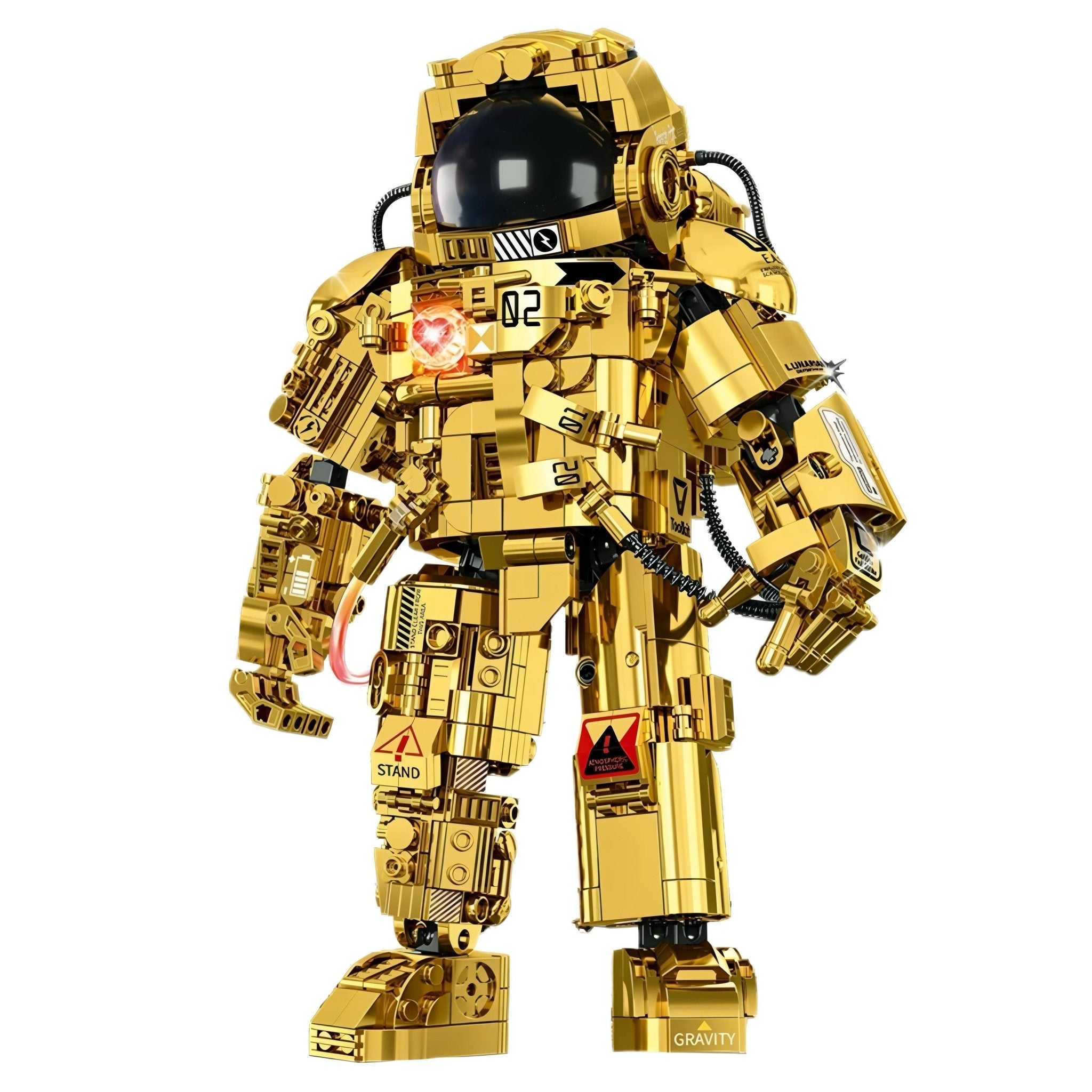 GOLDEN ASTRONAUT | 992PCS - BRICKS LAB