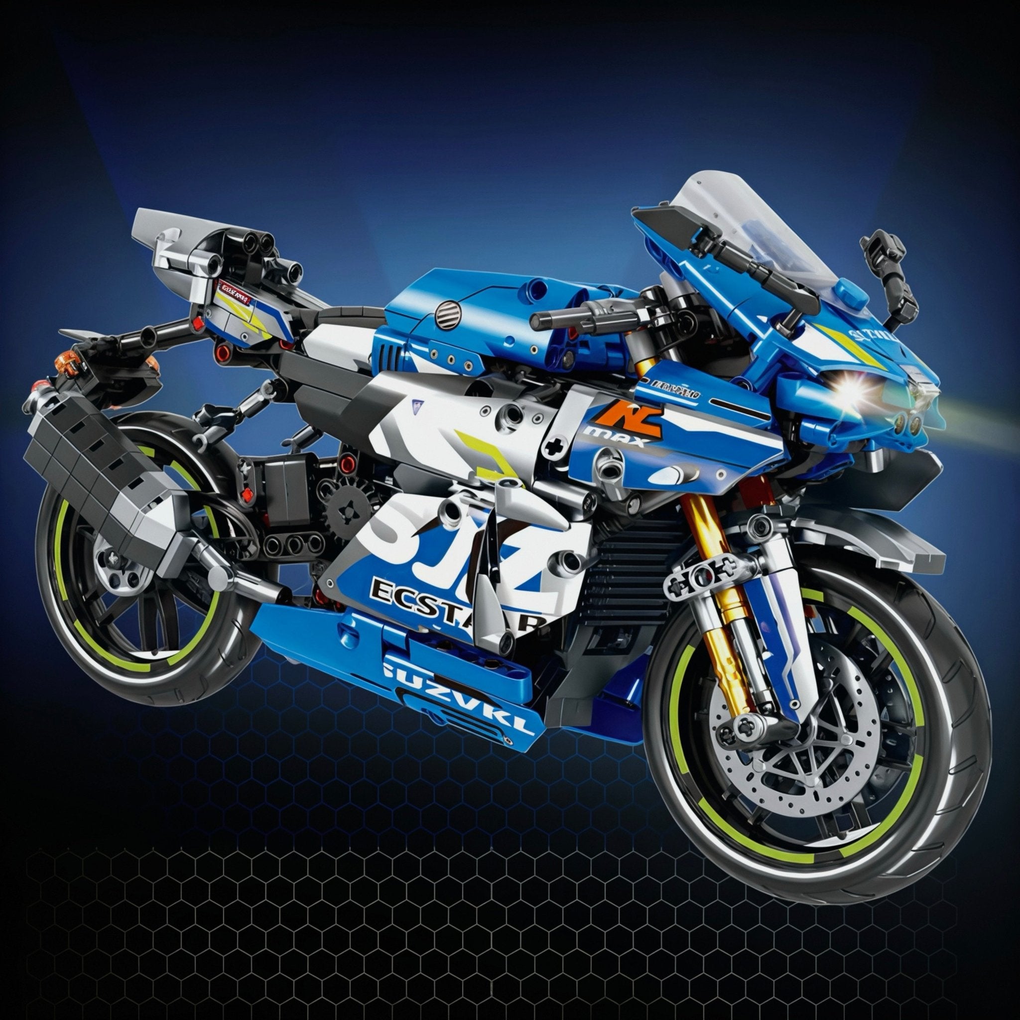 GSX - R600 RACING ICON | 822PCS - BRICKS LAB