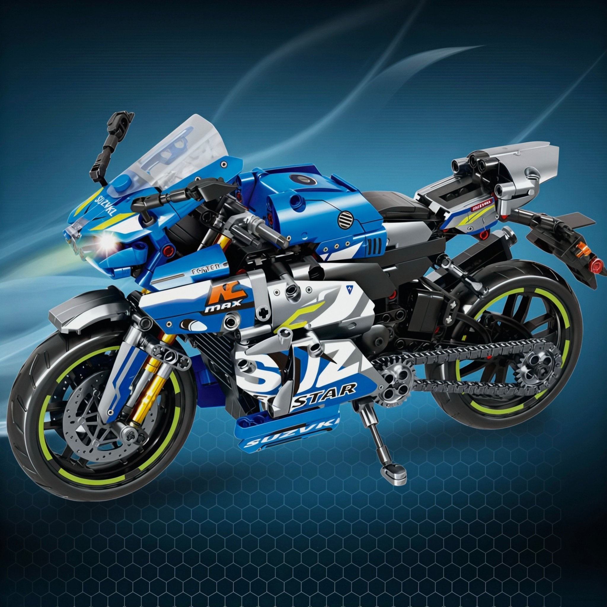 GSX - R600 RACING ICON | 822PCS - BRICKS LAB