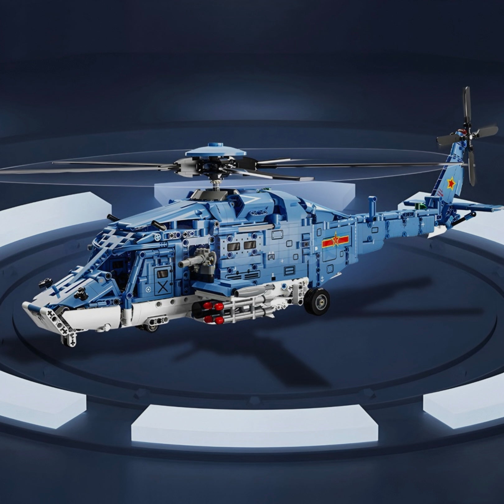 GUNSHIP HELICOPTER | 1712PCS - BRICKS LAB