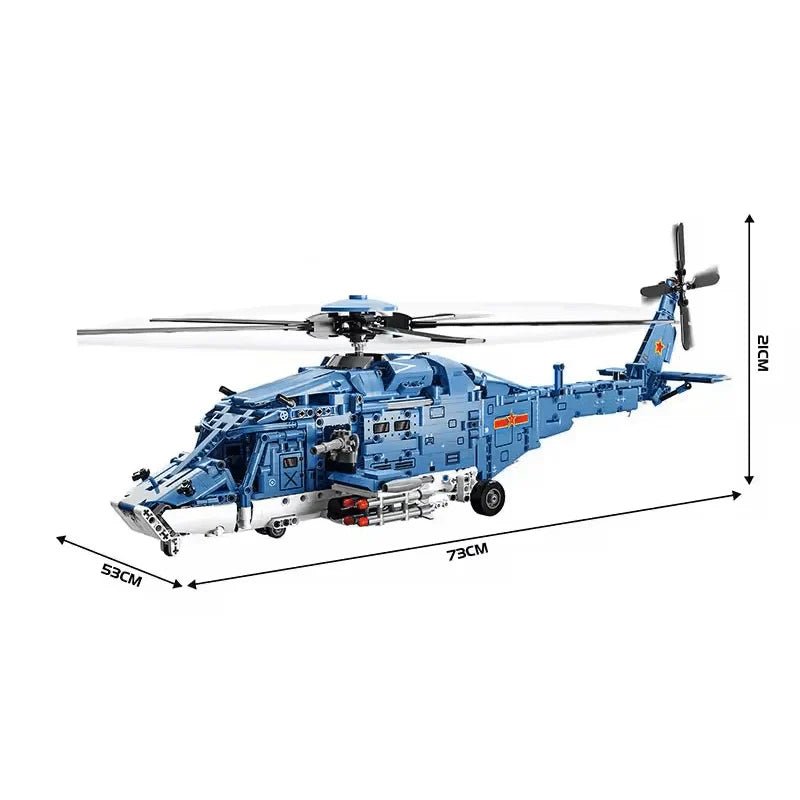 GUNSHIP HELICOPTER | 1712PCS - BRICKS LAB