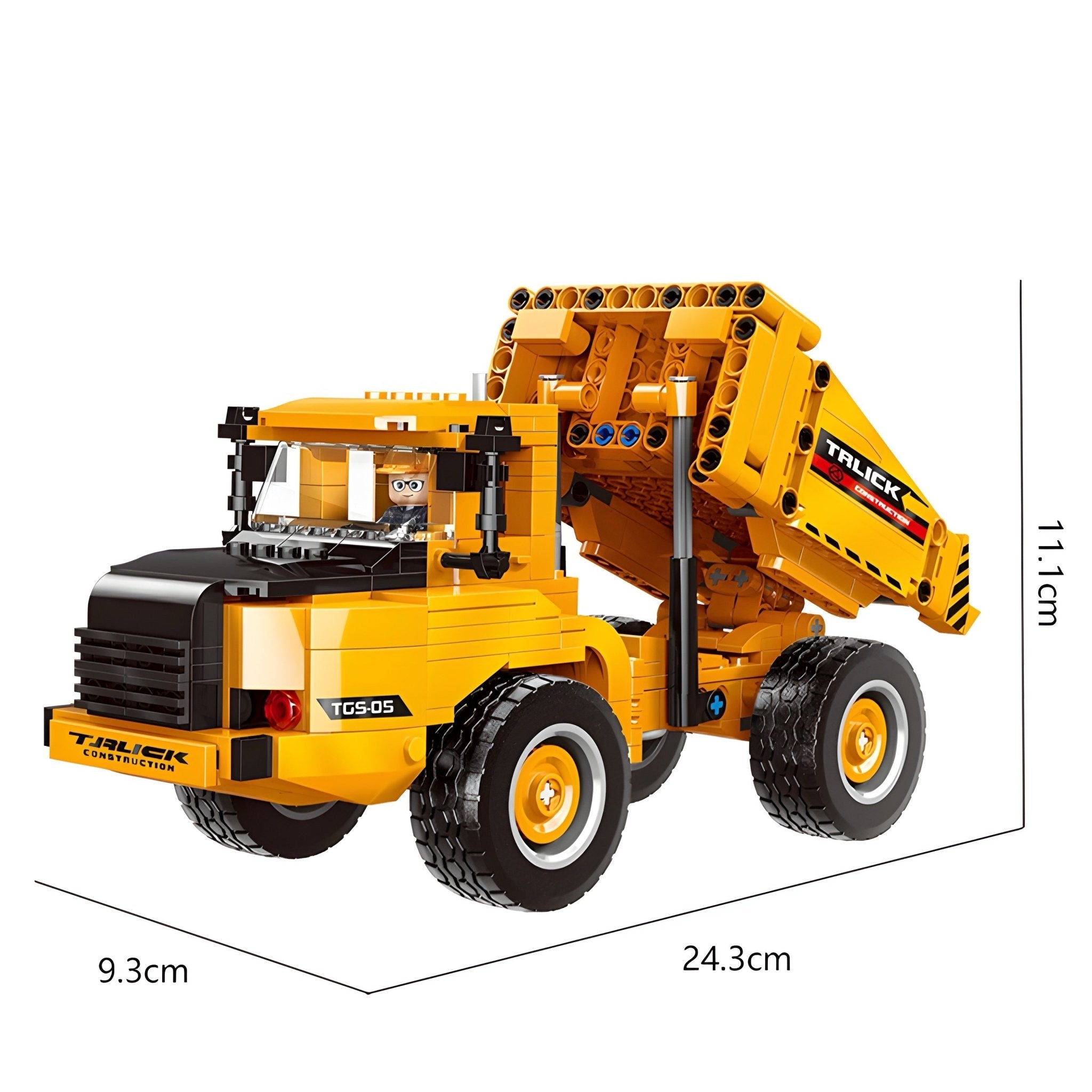 HEAVY DUTY TRUCK | 546PCS - BRICKS LAB