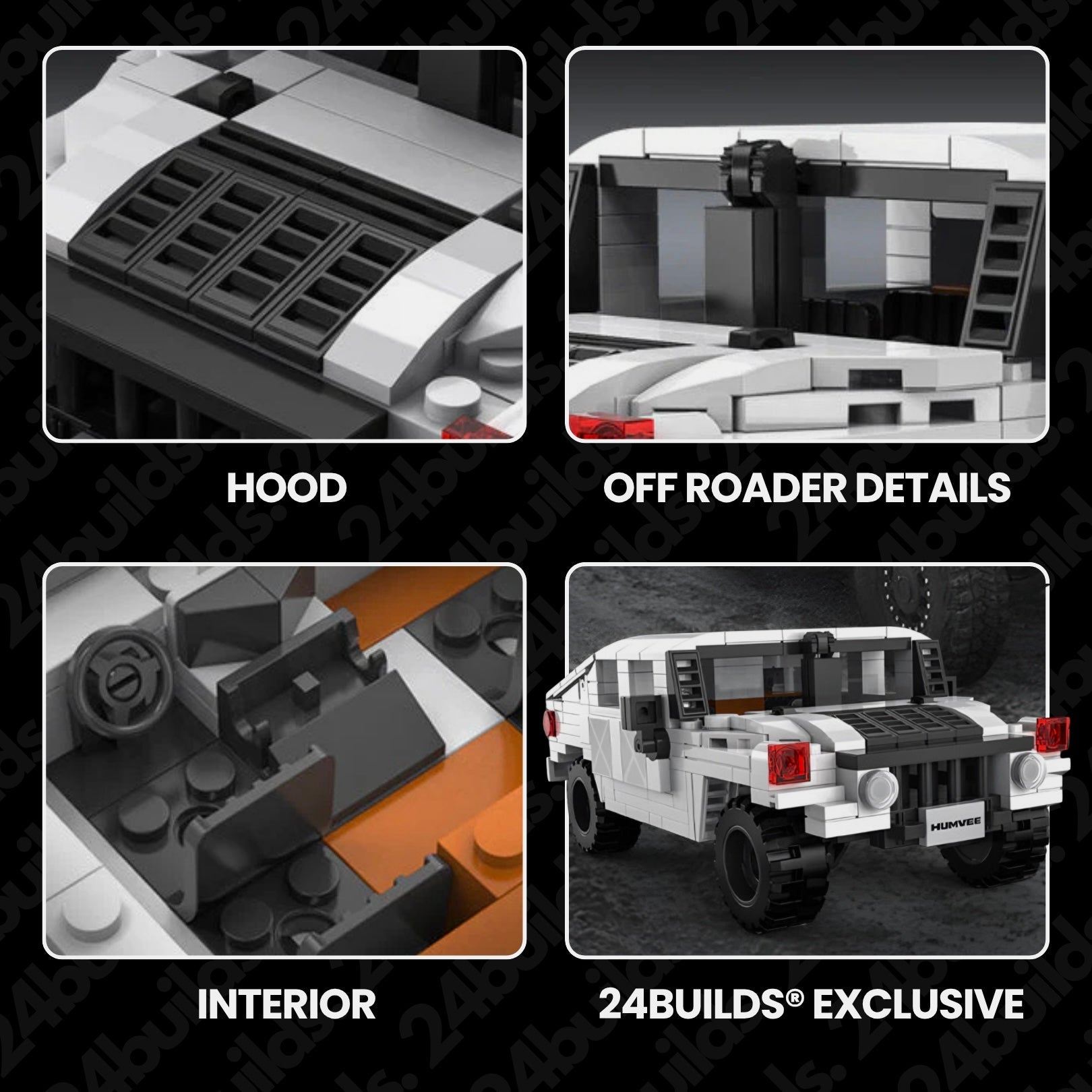 Humvee C - Series | 330pcs - BRICKS LAB