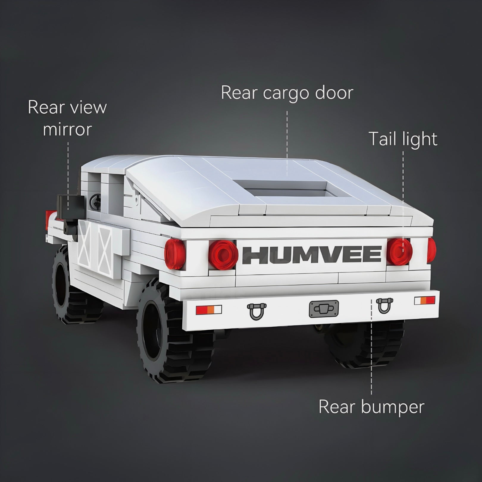 Humvee C - Series | 330pcs - BRICKS LAB