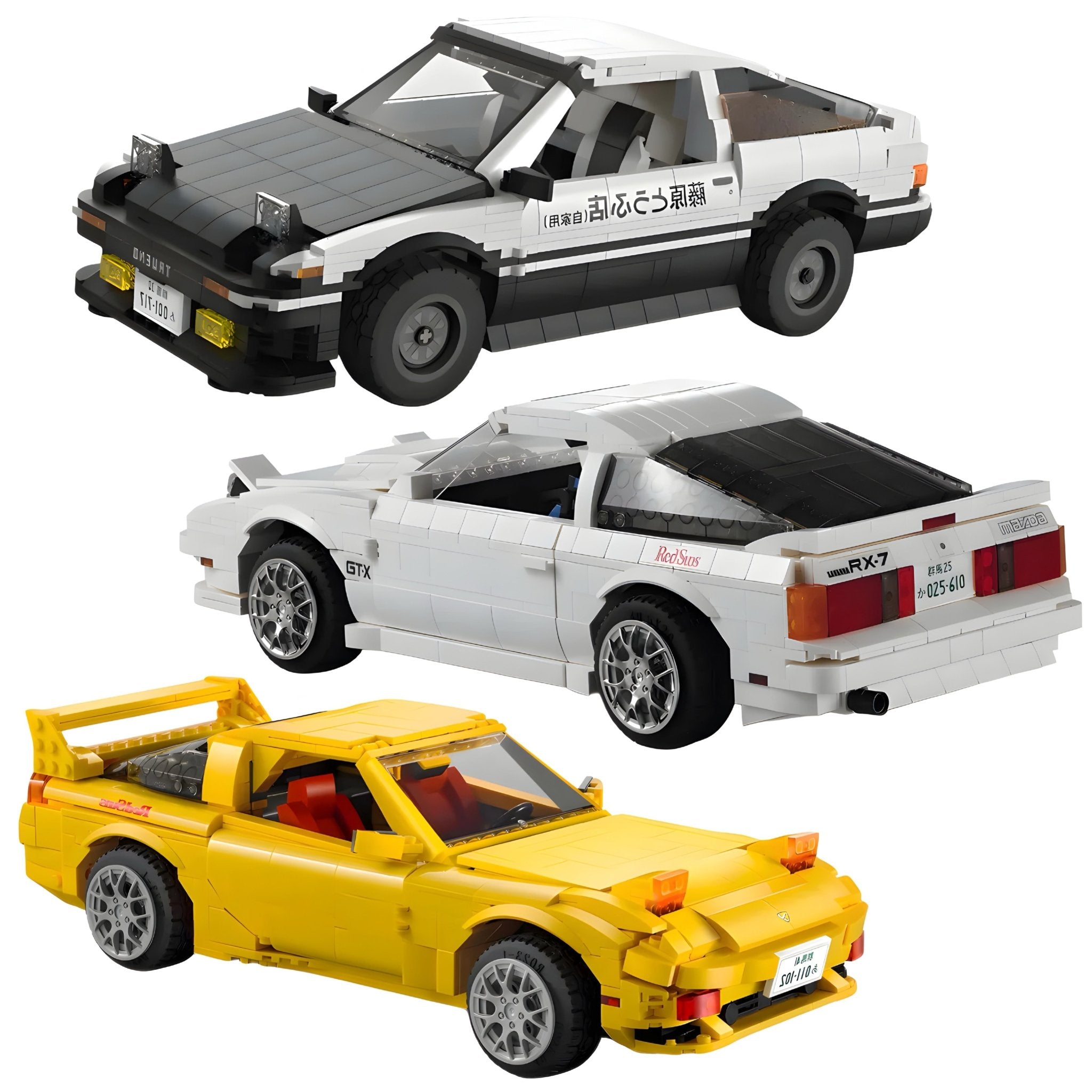 Initial D Bundle | 4634pcs - BRICKS LAB