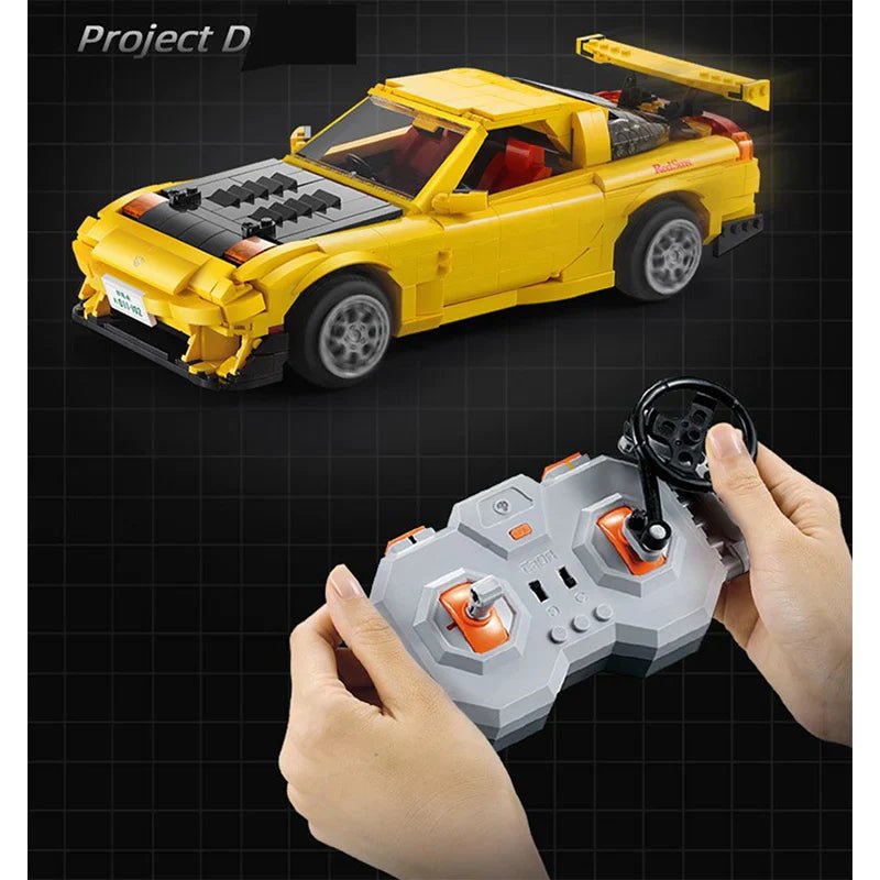 Initial D FD3S RX - 7 | 1655pcs - BRICKS LAB