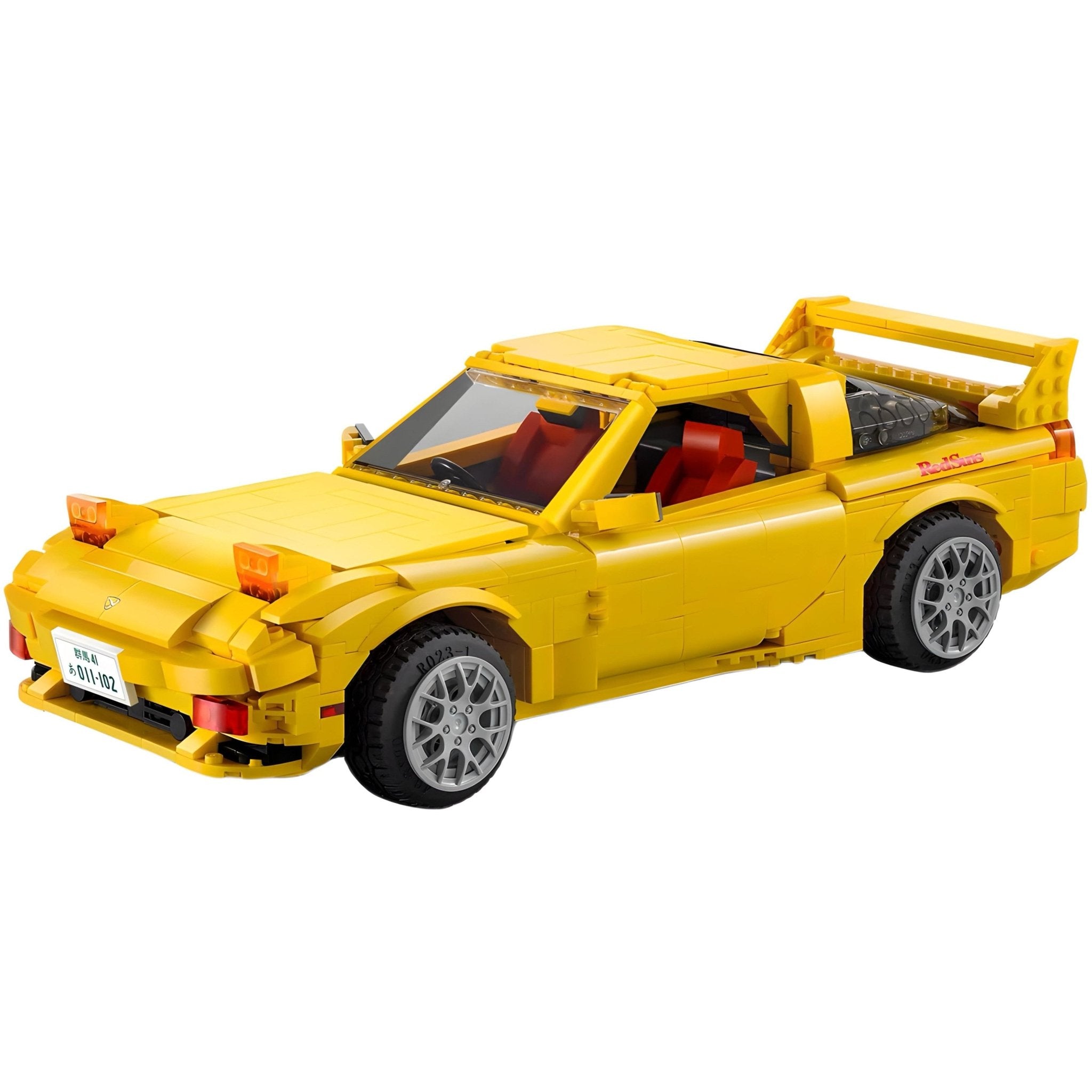 Initial D FD3S RX - 7 | 1655pcs - BRICKS LAB