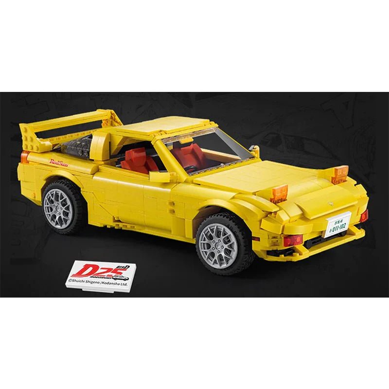 Initial D FD3S RX - 7 | 1655pcs - BRICKS LAB