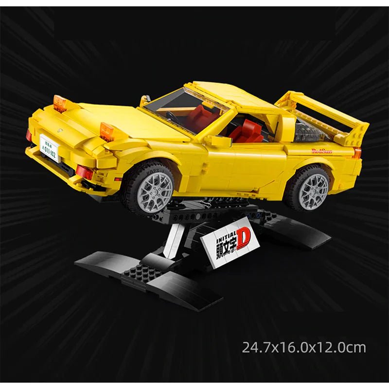 Initial D FD3S RX - 7 | 1655pcs - BRICKS LAB