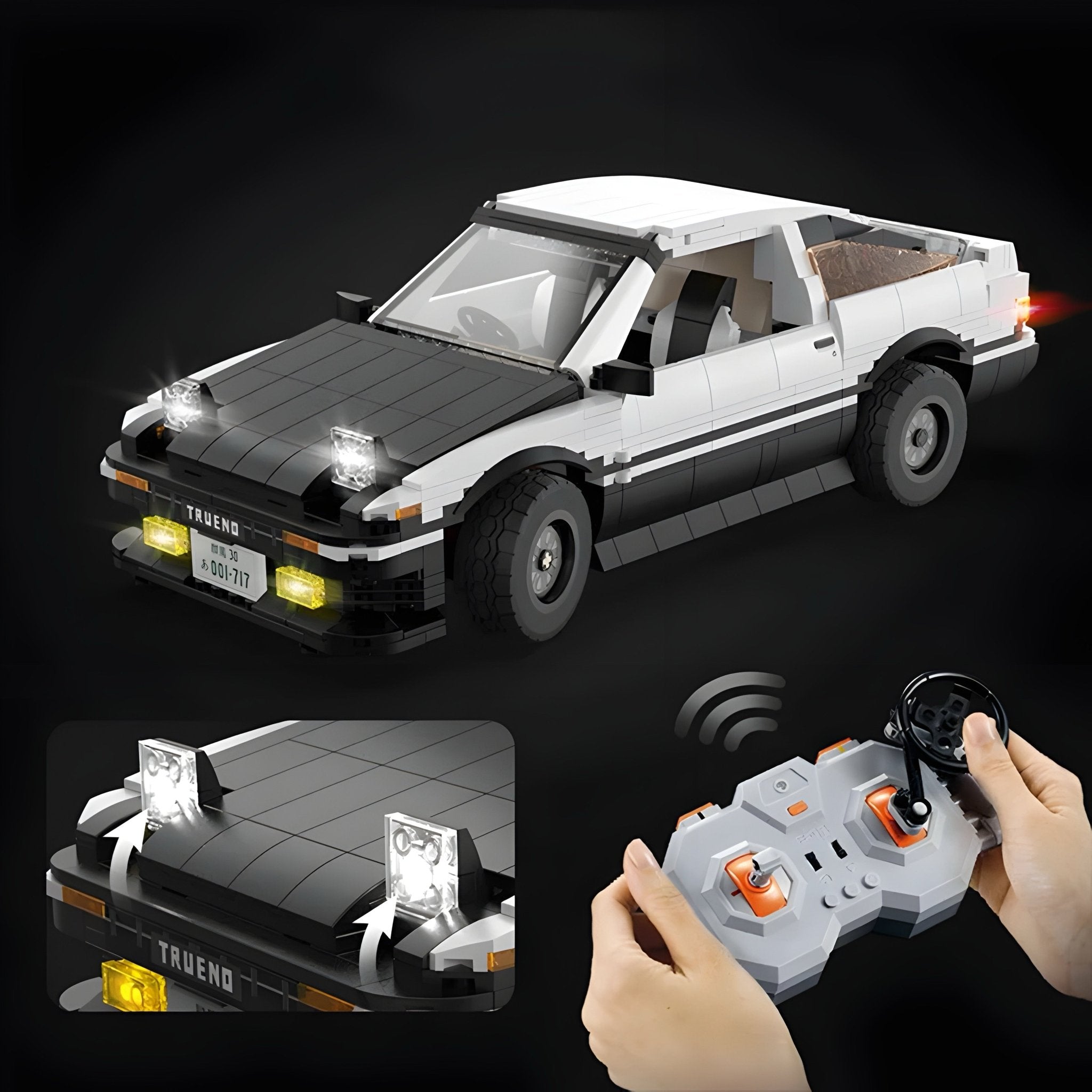 Initial D Toyota AE86 | 1324pcs - BRICKS LAB