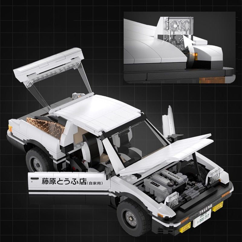 Initial D Toyota AE86 | 1324pcs - BRICKS LAB