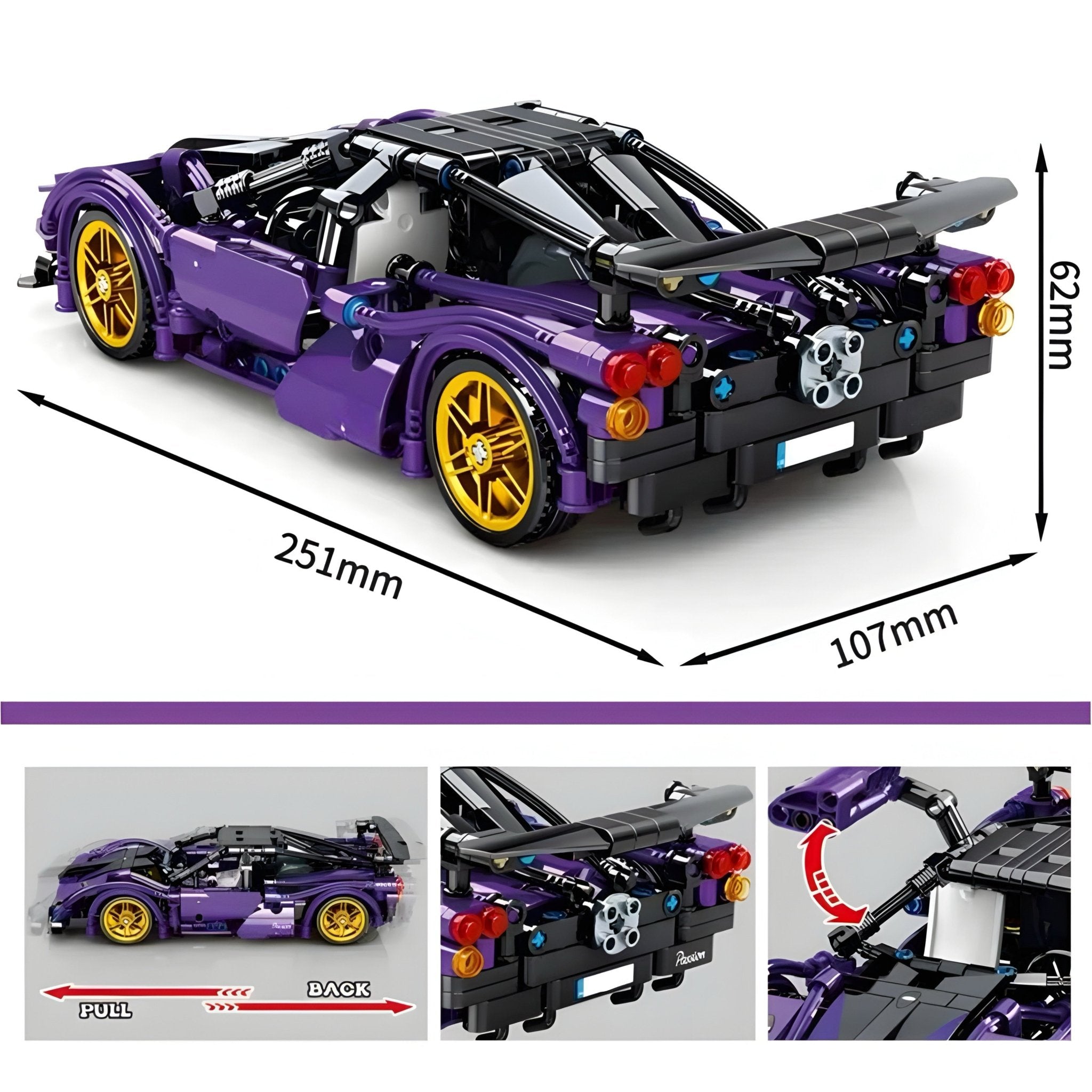 Italian Hypercar | 466pcs - BRICKS LAB