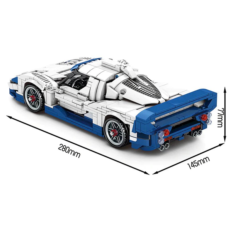 Italian MC12 Hypercar | 862pcs - BRICKS LAB