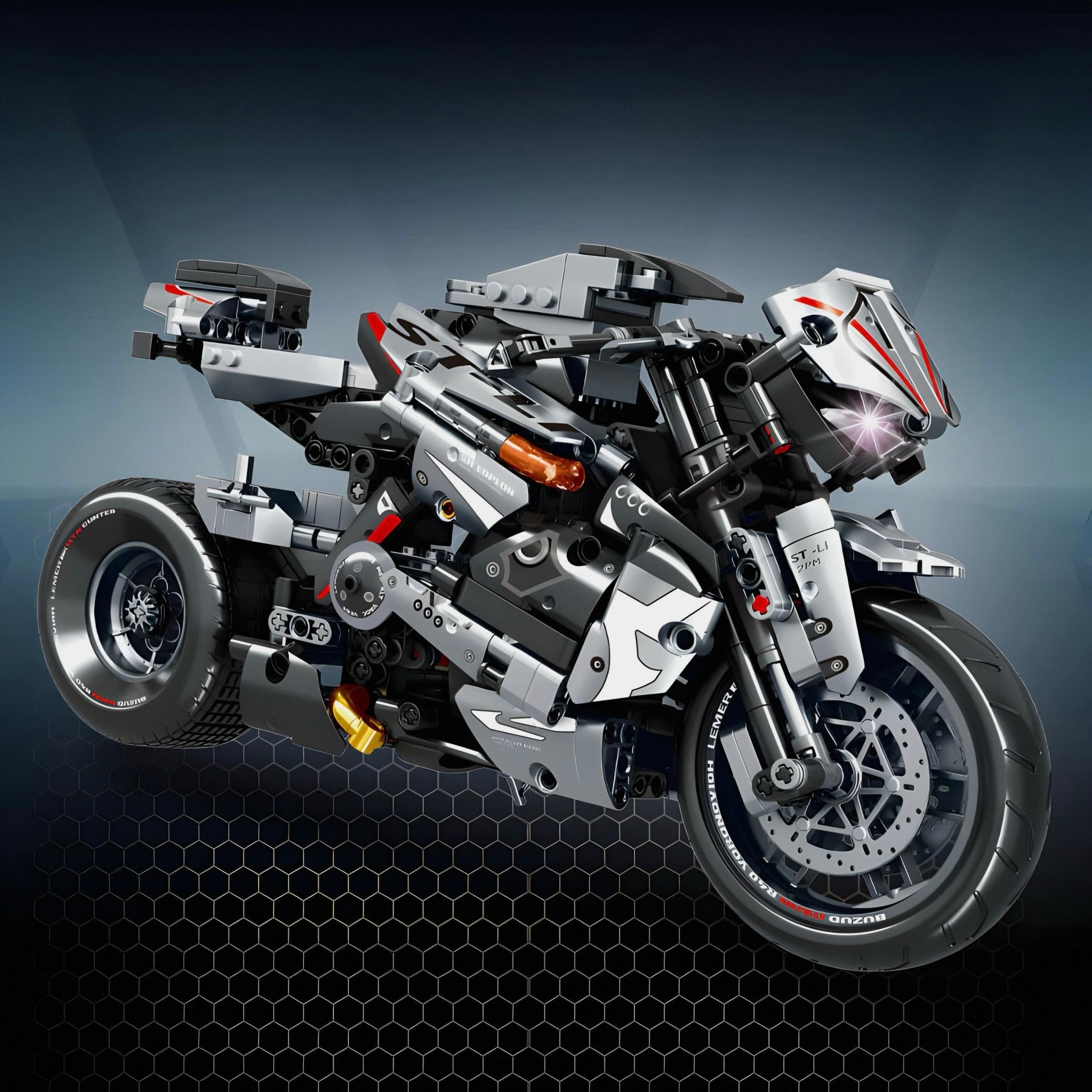 JAPANESE MOTORBIKE | 842PCS - BRICKS LAB