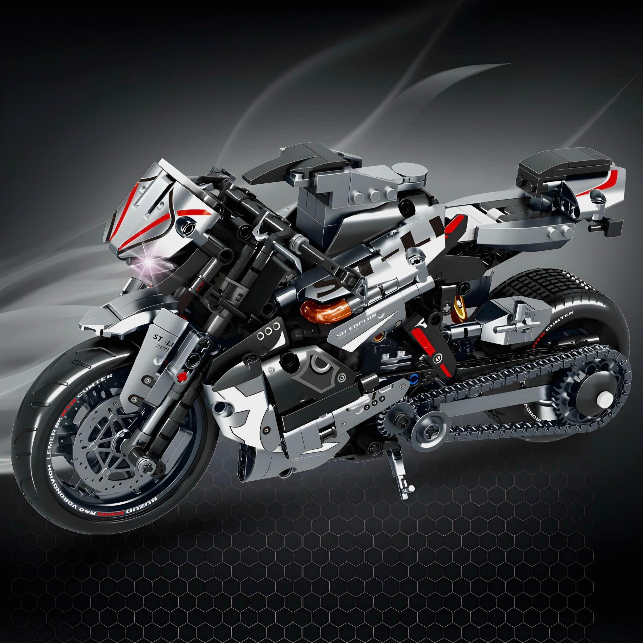 JAPANESE MOTORBIKE | 842PCS - BRICKS LAB
