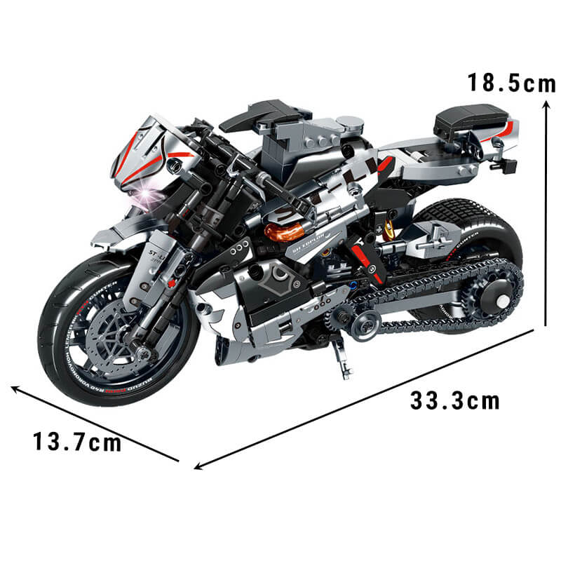 JAPANESE MOTORBIKE | 842PCS - BRICKS LAB