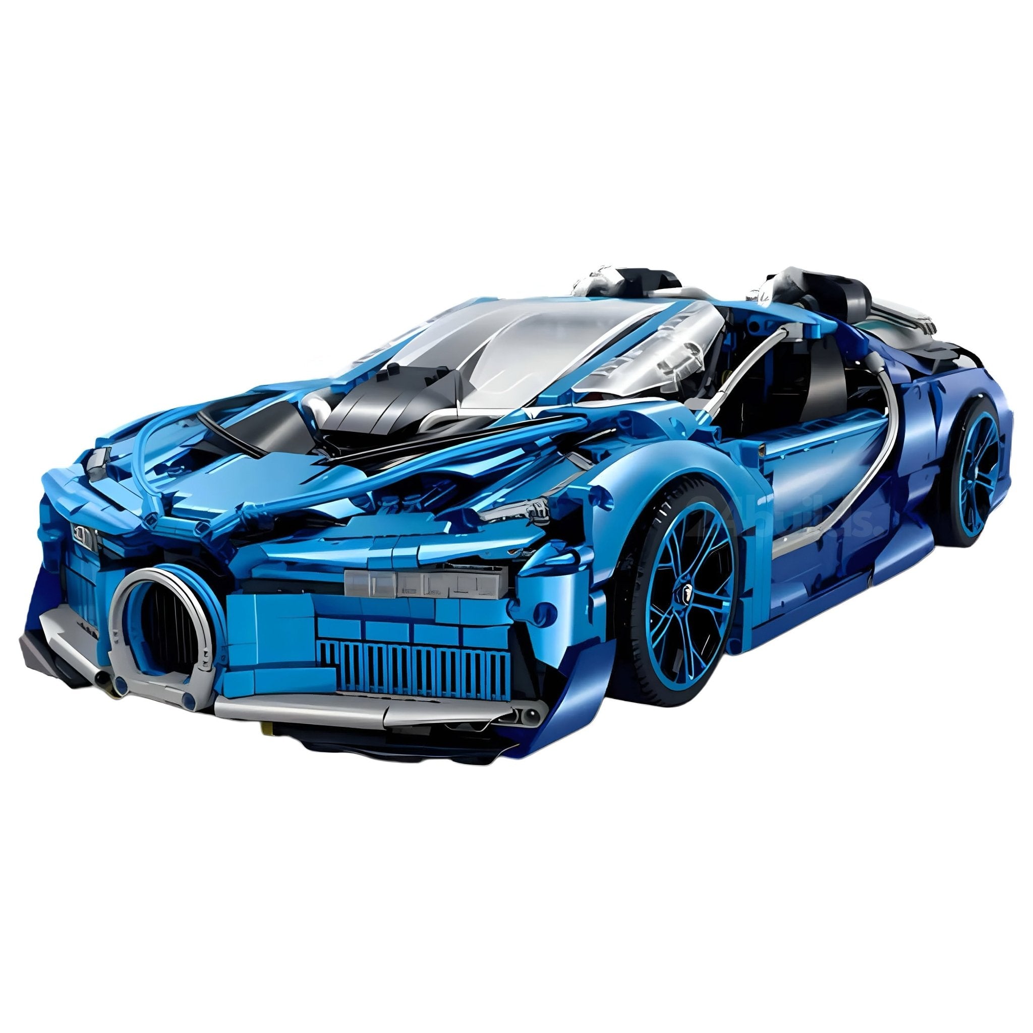 Jet Edition W16 Hypercar | 3686pcs - BRICKS LAB