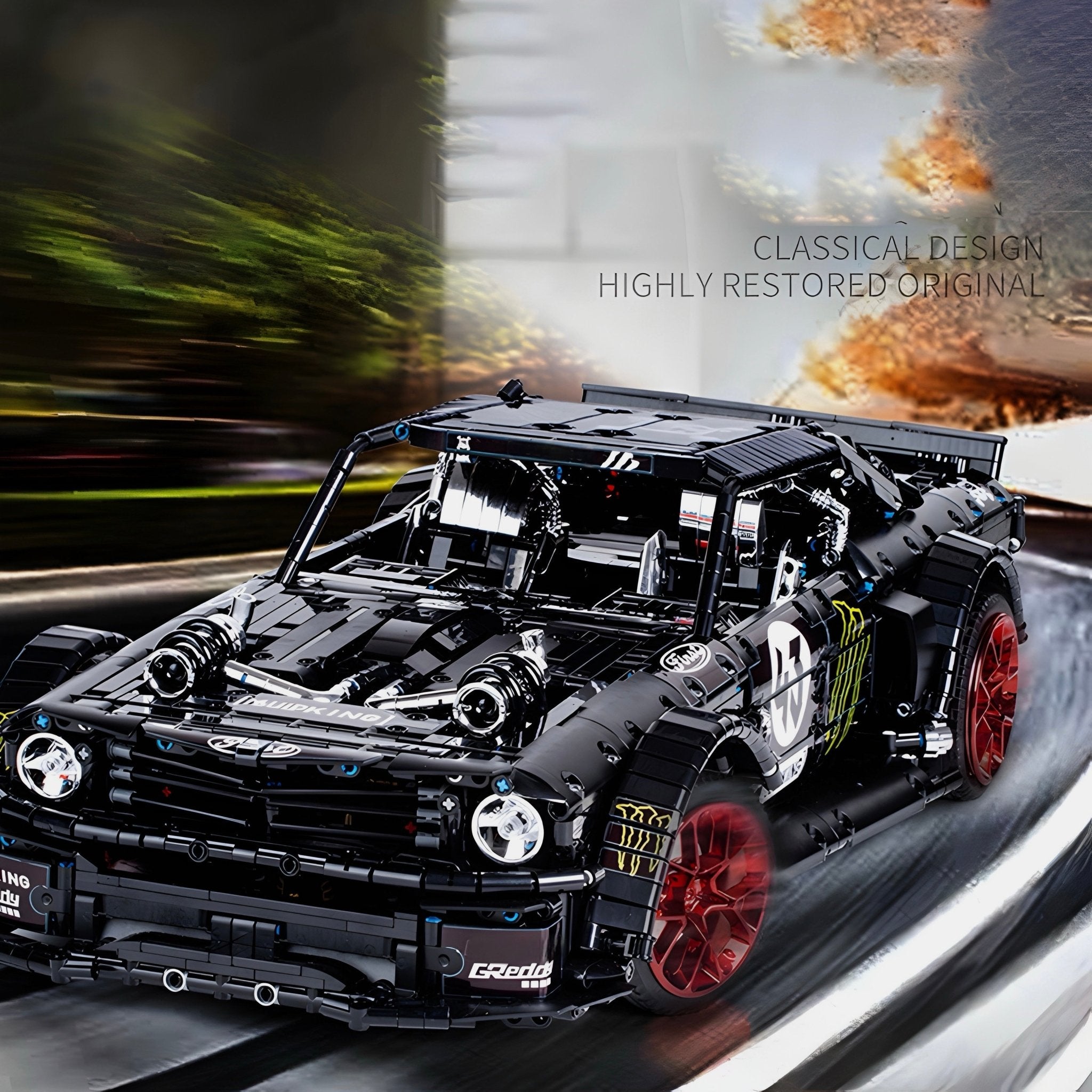 Ken Block's 1400HP Hoonicorn | 3202pcs - BRICKS LAB