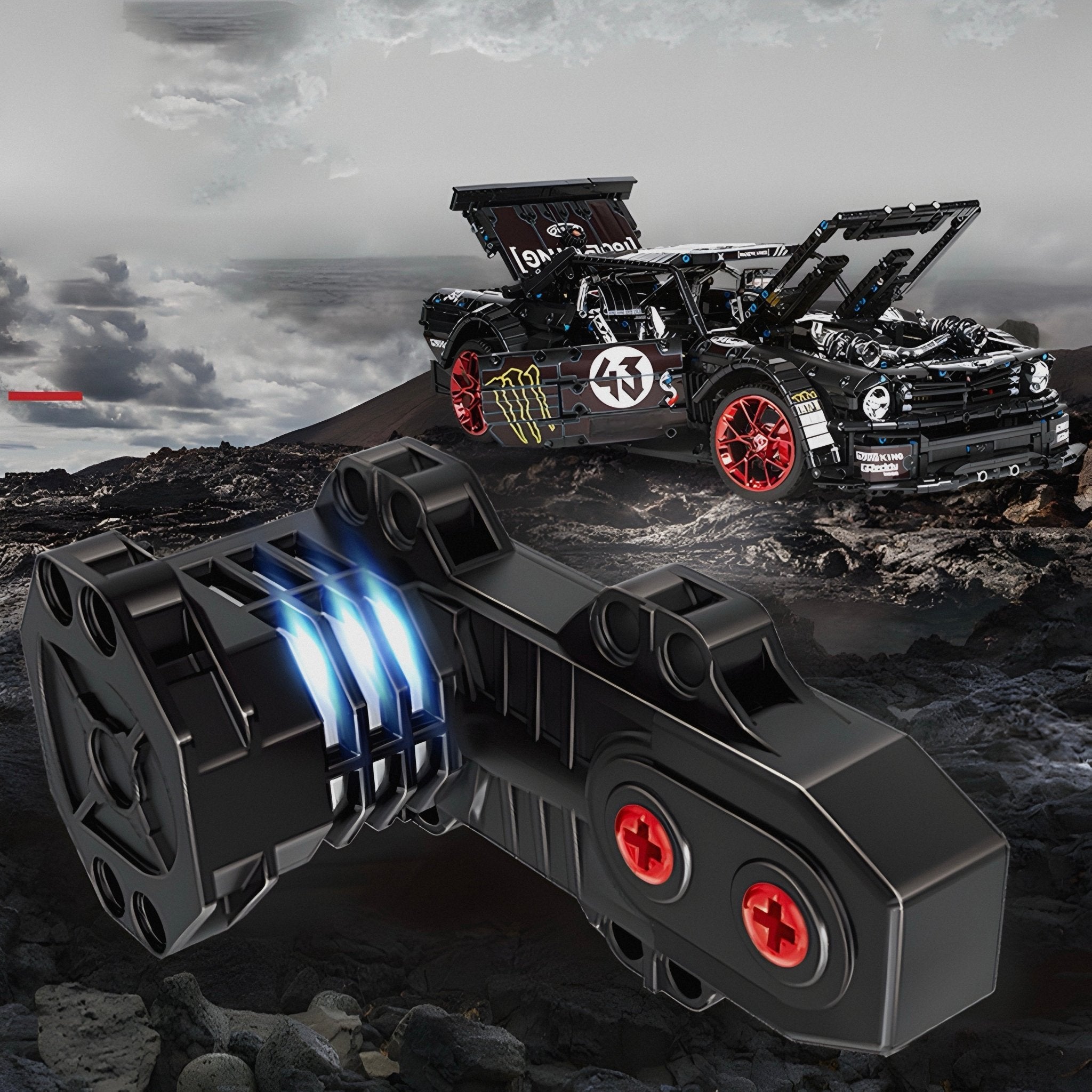 Ken Block's 1400HP Hoonicorn | 3202pcs - BRICKS LAB