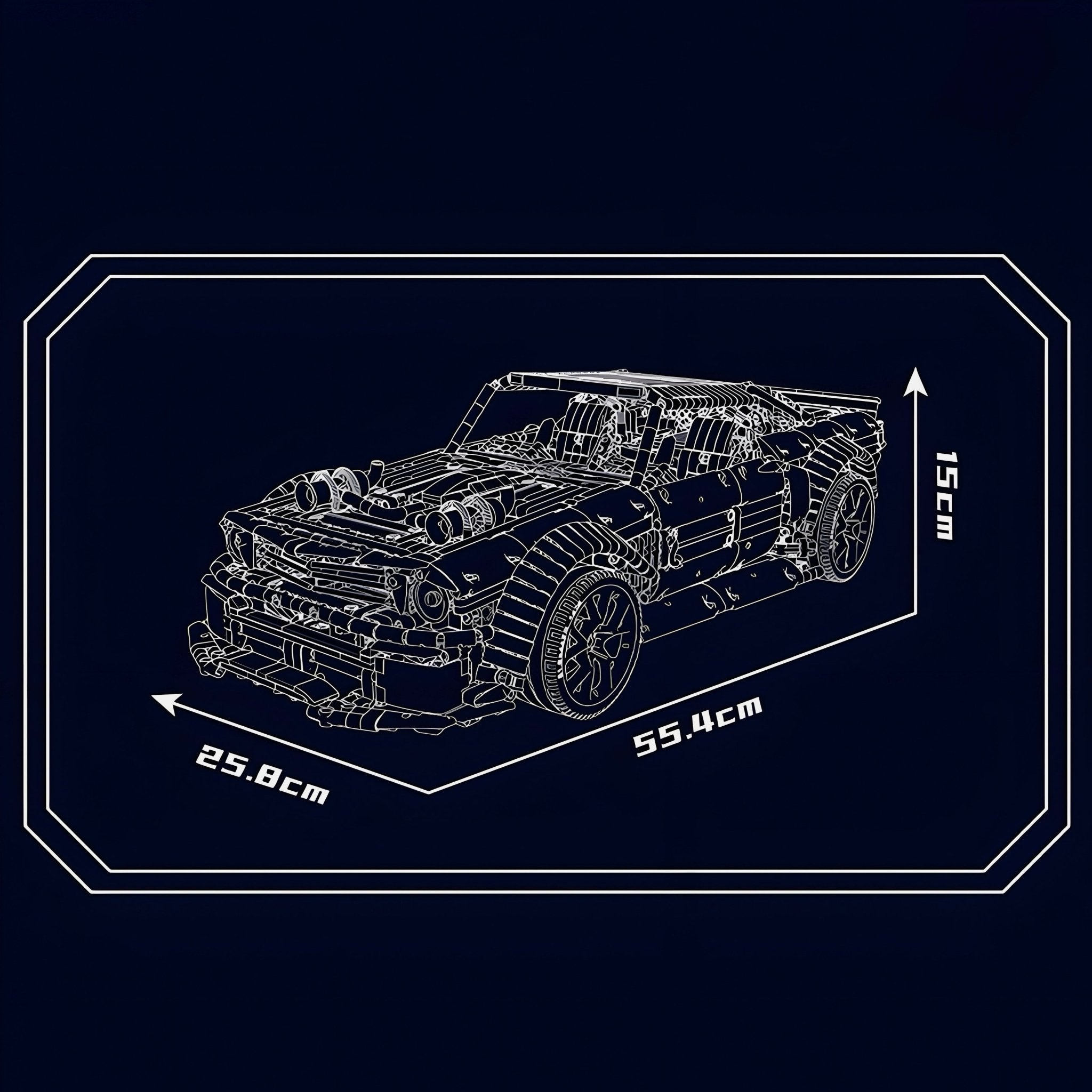 Ken Block's 1400HP Hoonicorn | 3202pcs - BRICKS LAB