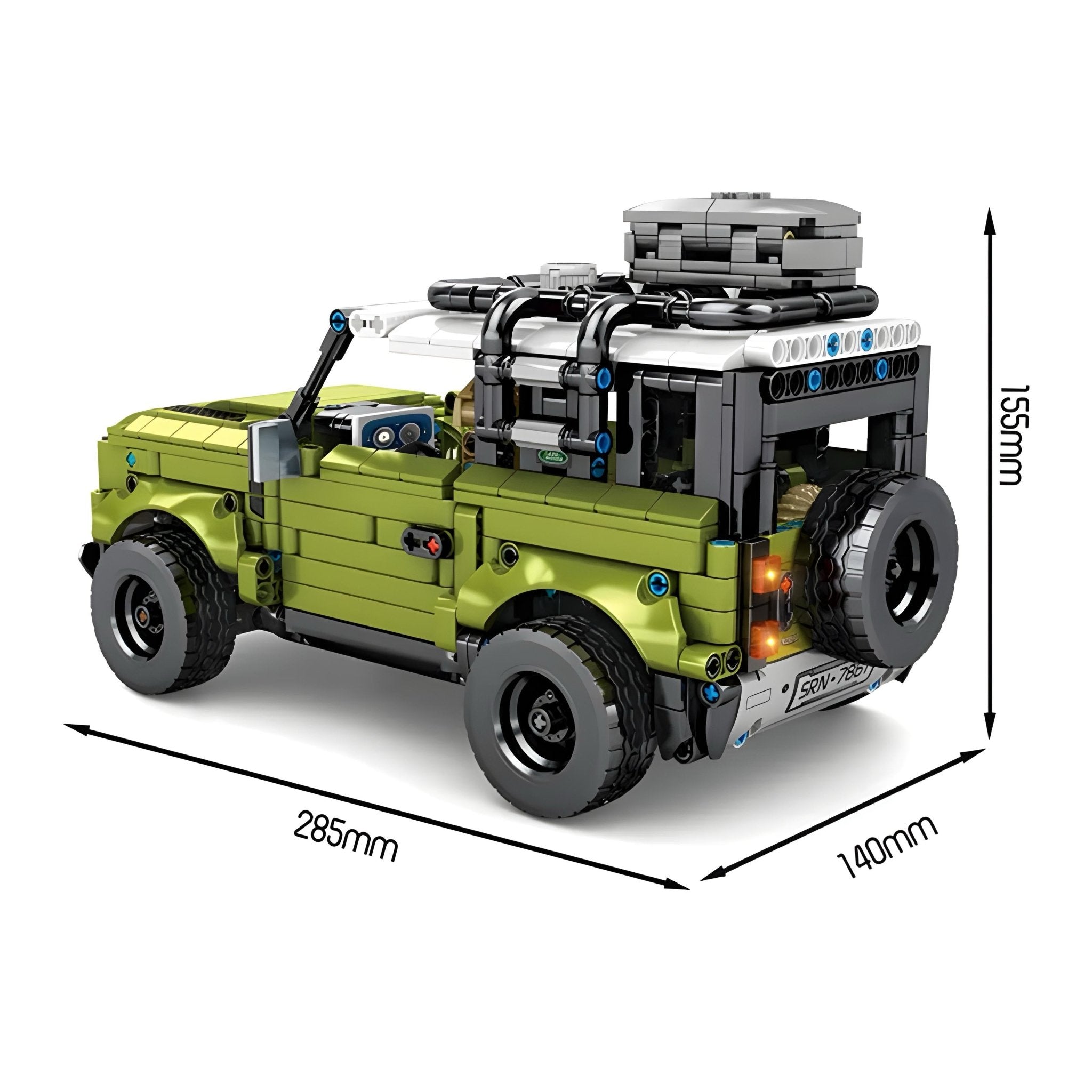 Land Rover Defender | 1286pcs - BRICKS LAB