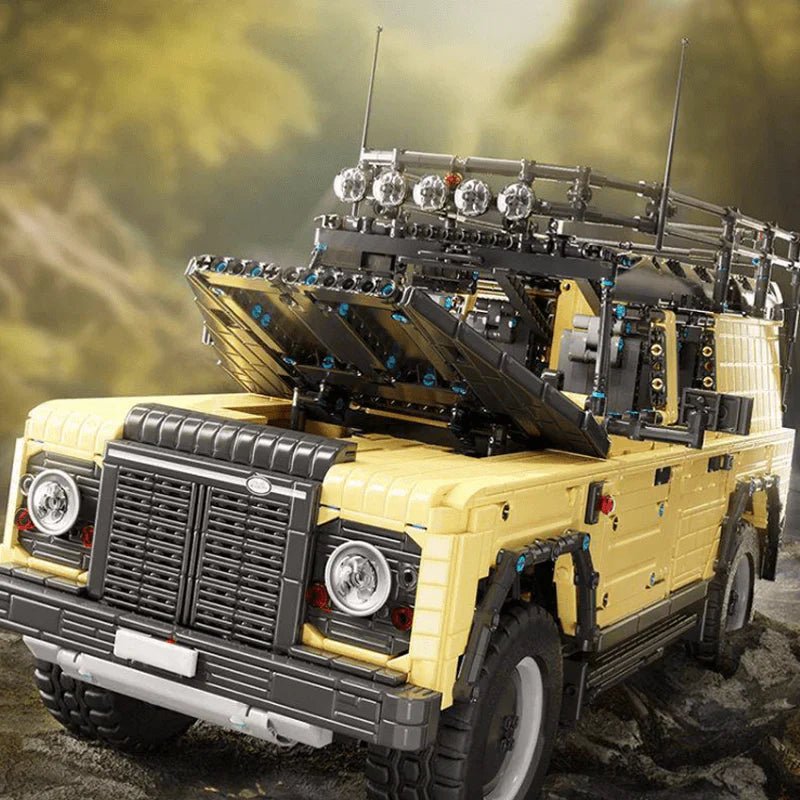 Land Rover Defender Safari Edition | 3379pcs - BRICKS LAB