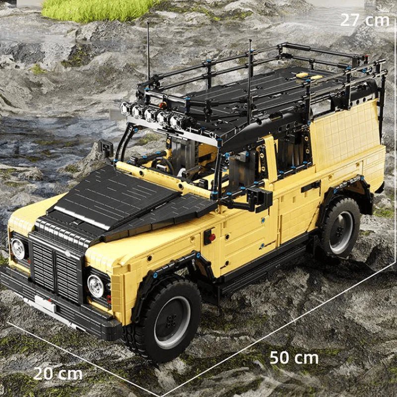 Land Rover Defender Safari Edition | 3379pcs - BRICKS LAB