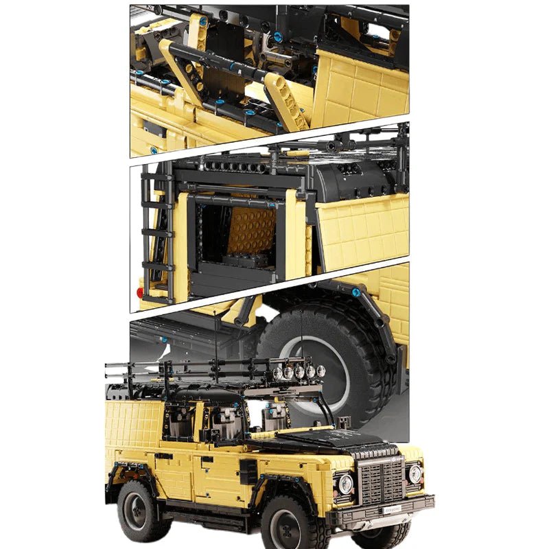 Land Rover Defender Safari Edition | 3379pcs - BRICKS LAB