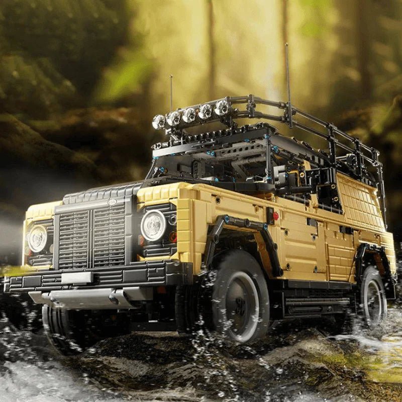 Land Rover Defender Safari Edition | 3379pcs - BRICKS LAB