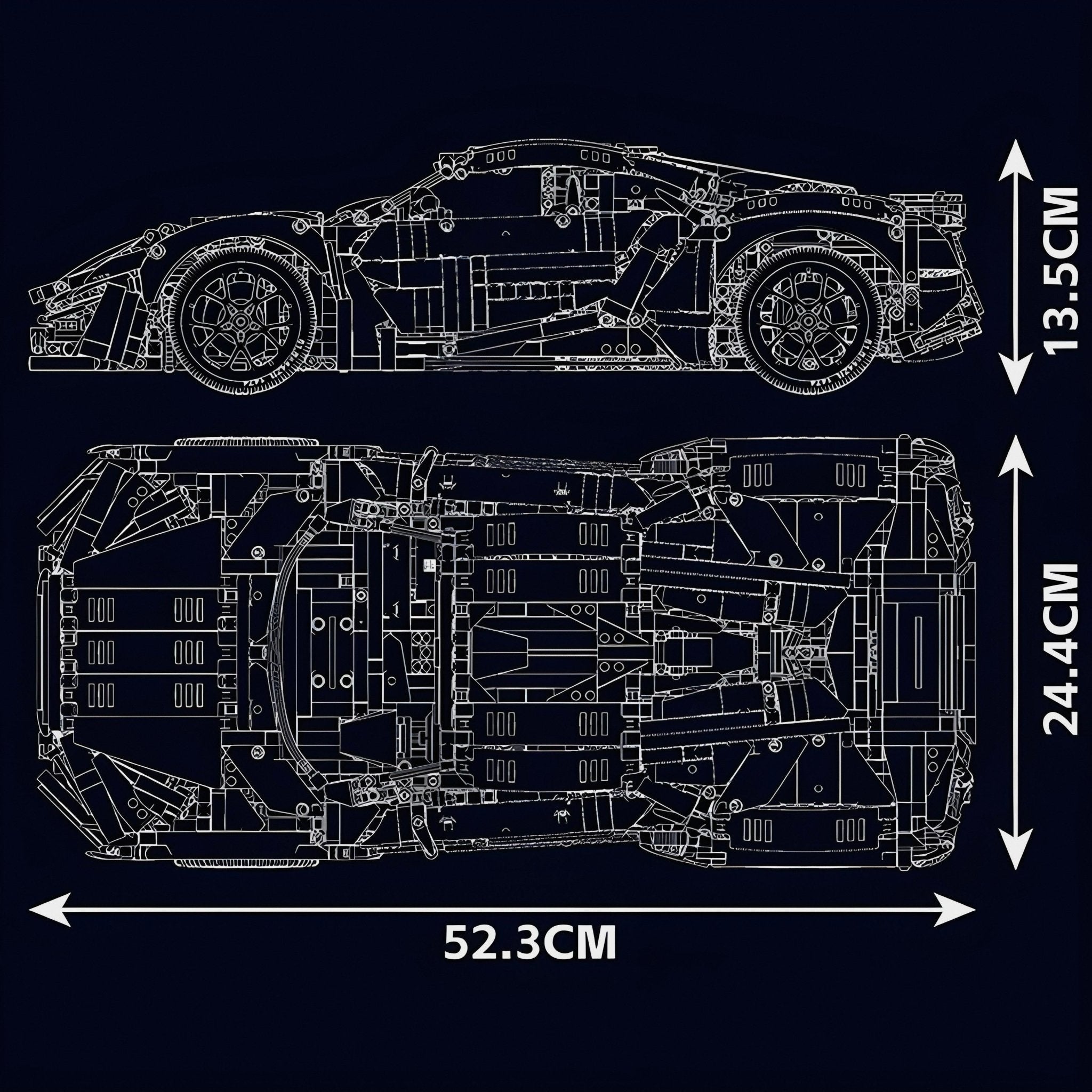 Lebanese Hypercar | 4070pcs - BRICKS LAB