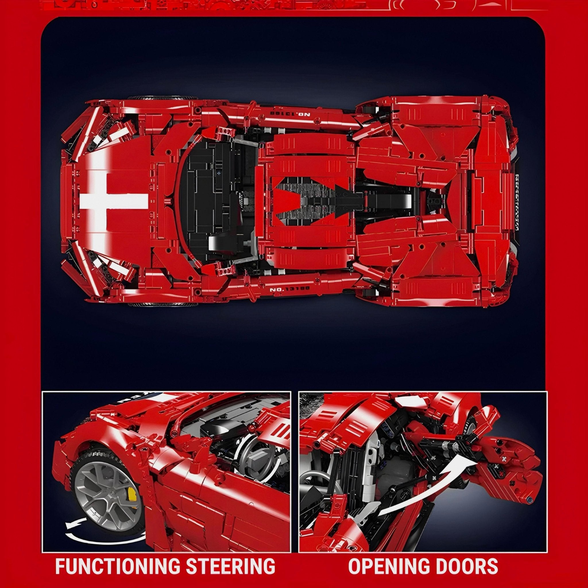 Lebanese Hypercar | 4070pcs - BRICKS LAB
