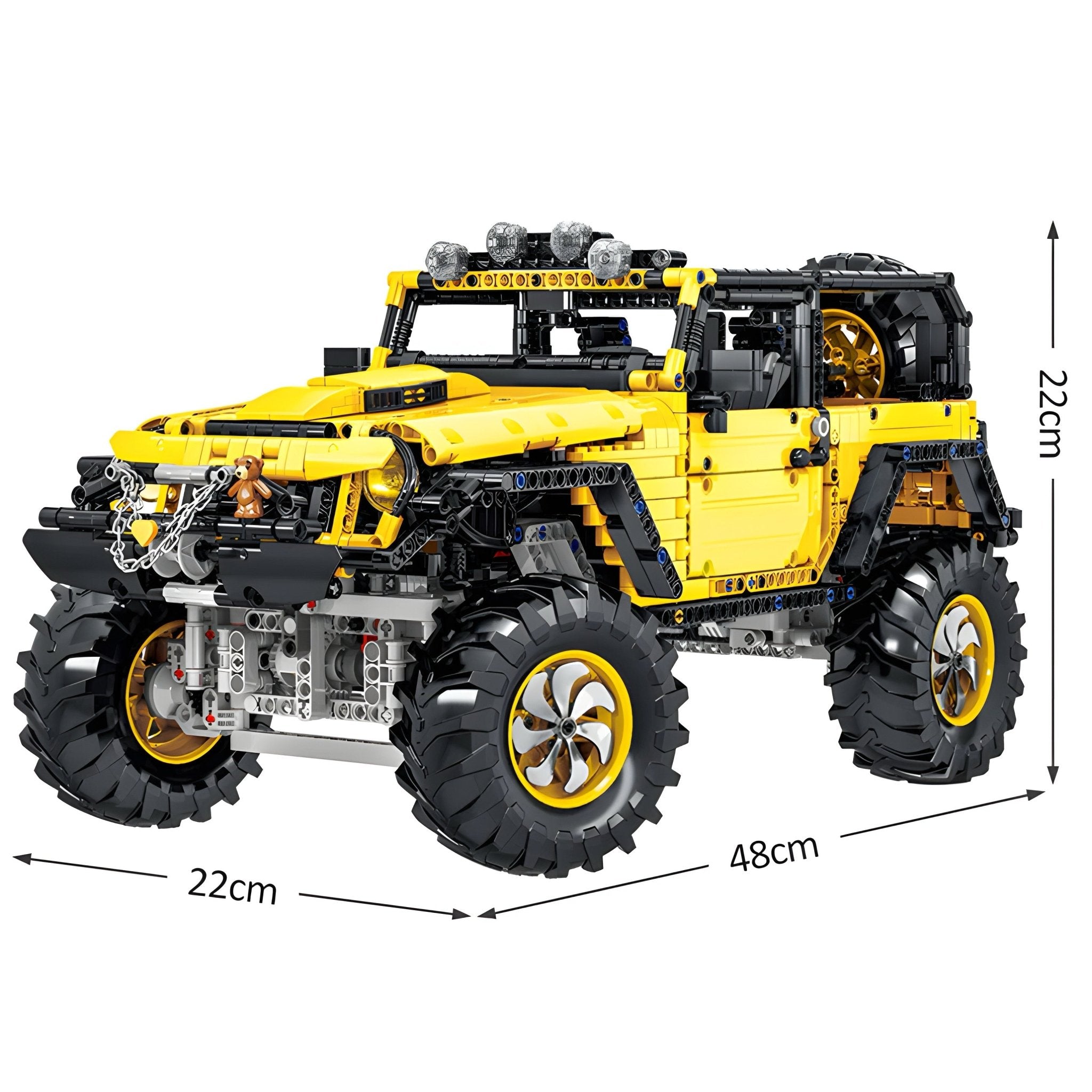 "Lemon" Off Roader | 2452pcs - BRICKS LAB