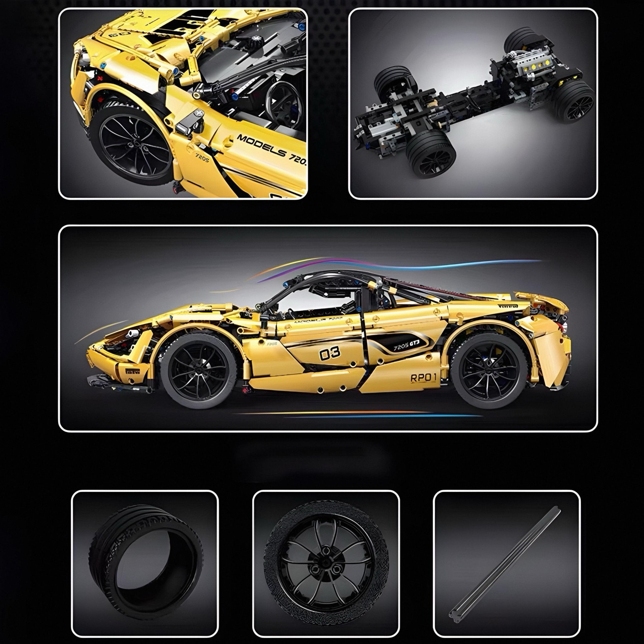 Limited Edition 720S | 3180pcs - BRICKS LAB