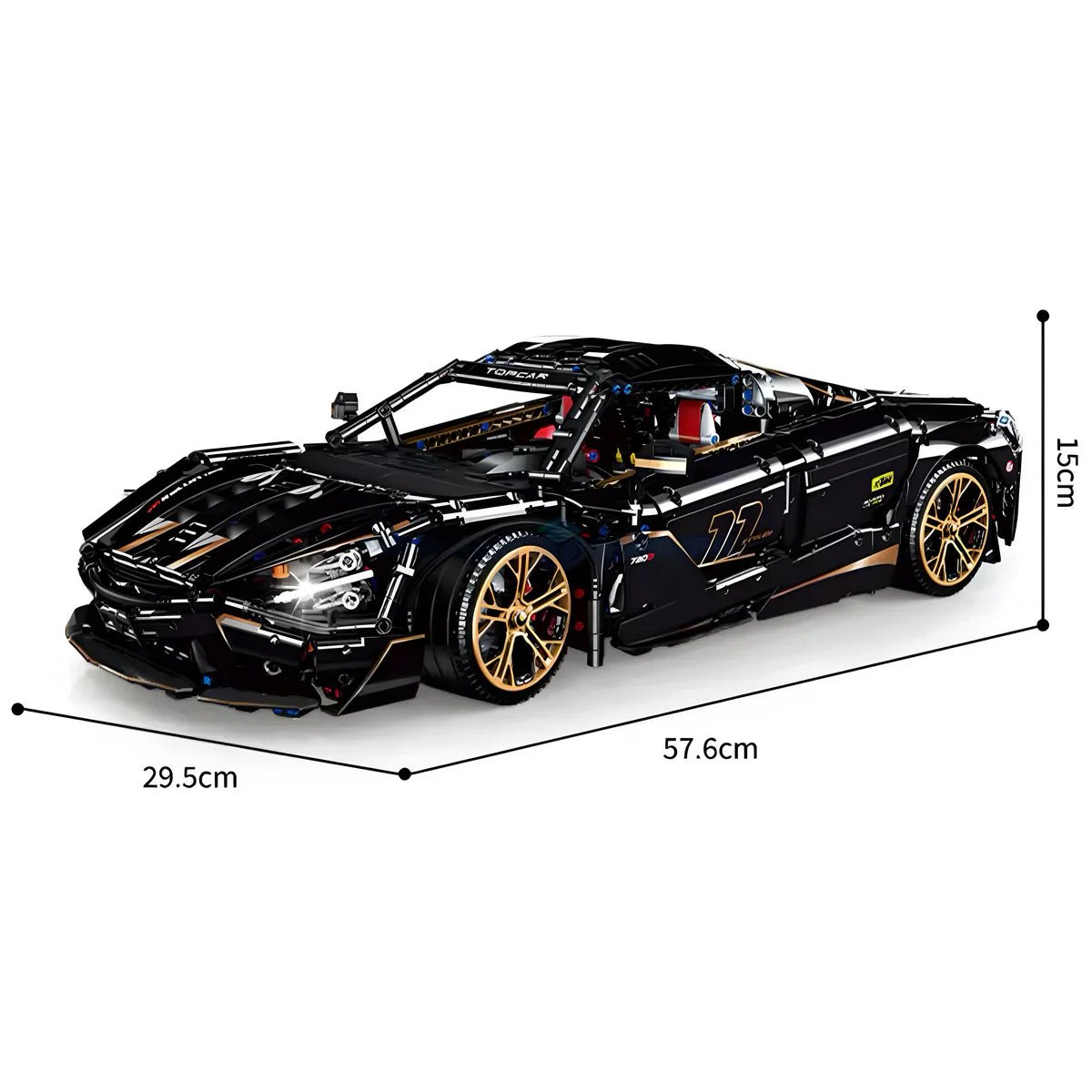 Limited Edition 720S | 3568pcs - BRICKS LAB