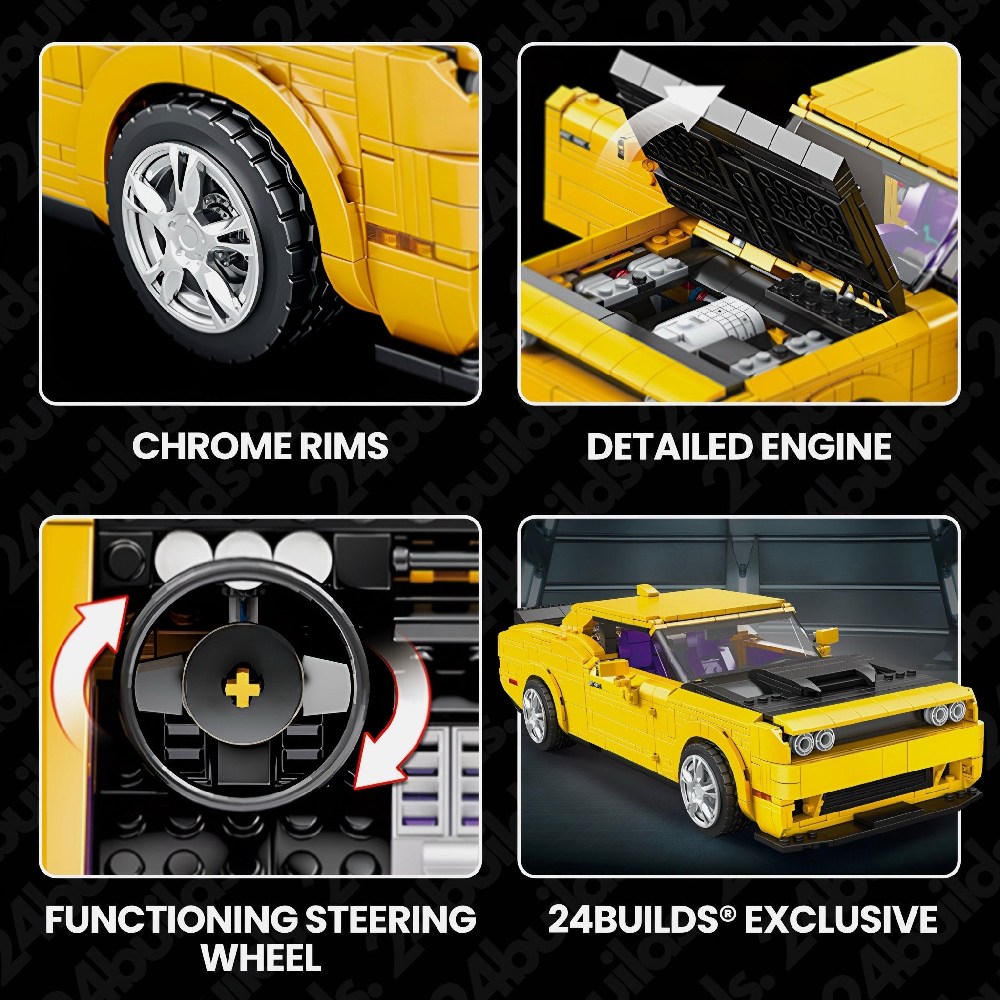 Limited Edition American Muscle | 1740pcs - BRICKS LAB