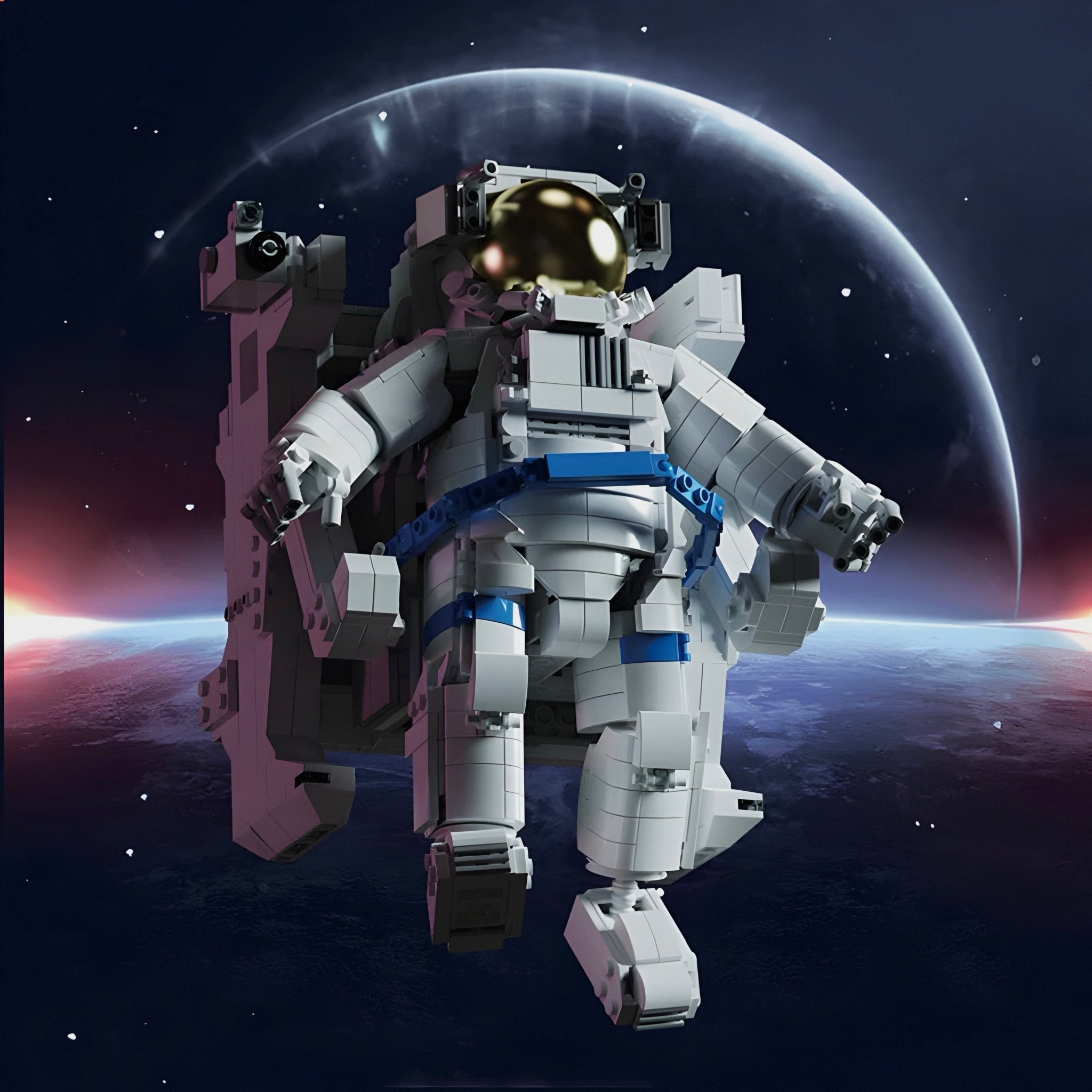 LIMITED EDITION ASTRONAUT | 1516PCS - BRICKS LAB