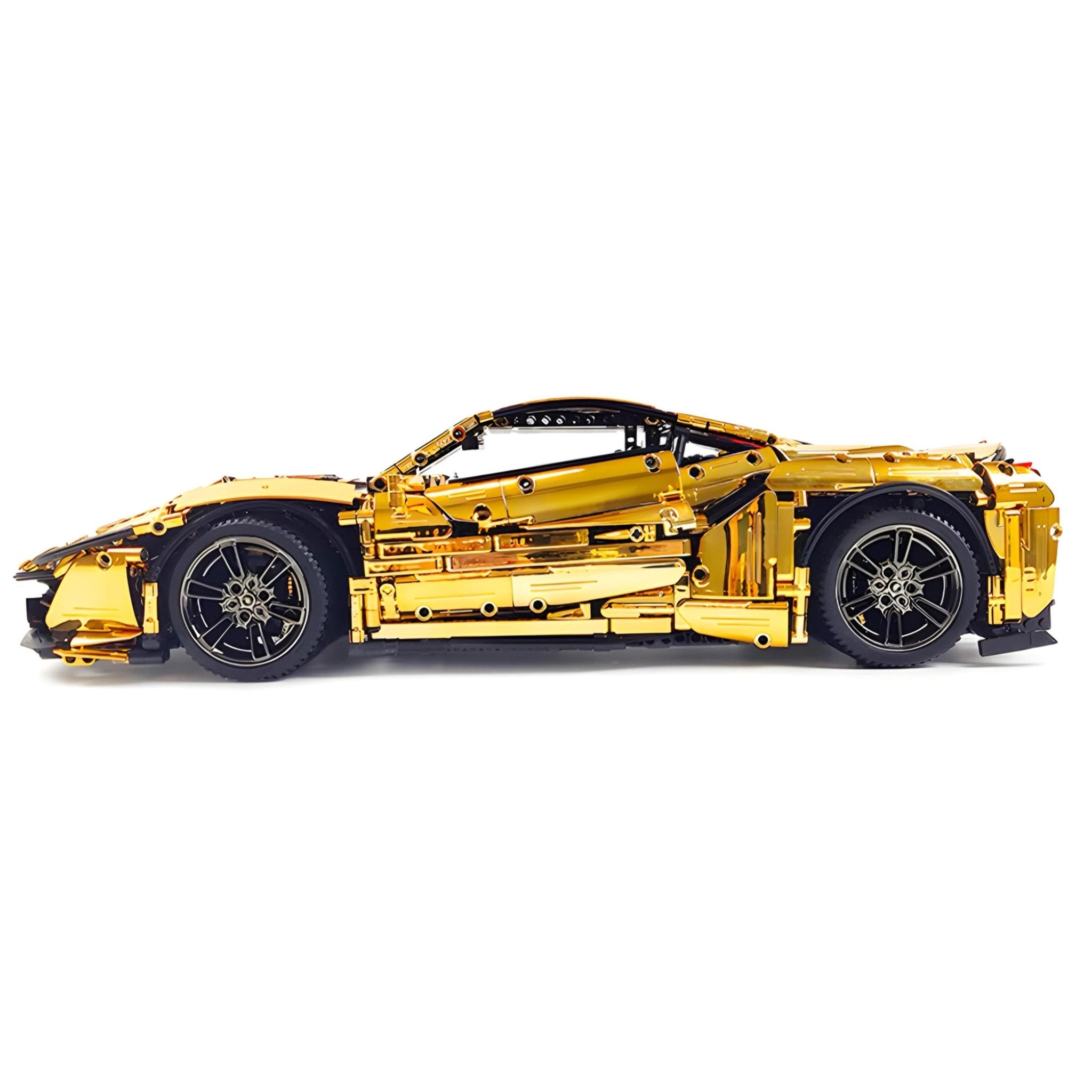 Limited Edition Chrome 488 Pista | 3189pcs - BRICKS LAB