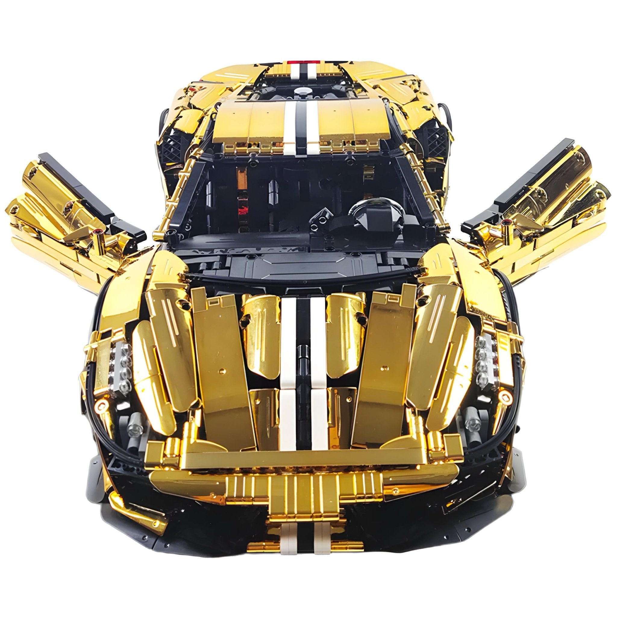 Limited Edition Chrome 488 Pista | 3189pcs - BRICKS LAB