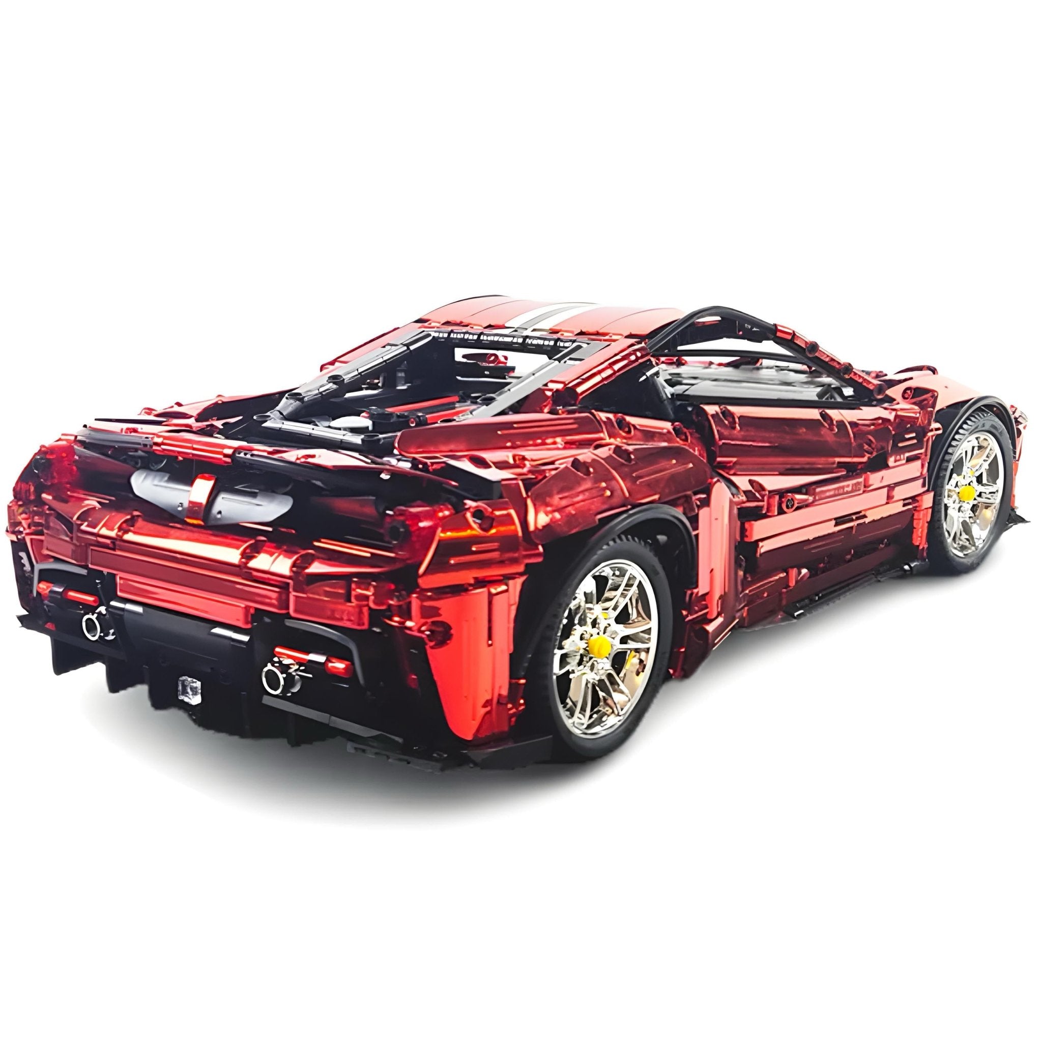 Limited Edition Chrome 488 Pista | 3189pcs - BRICKS LAB
