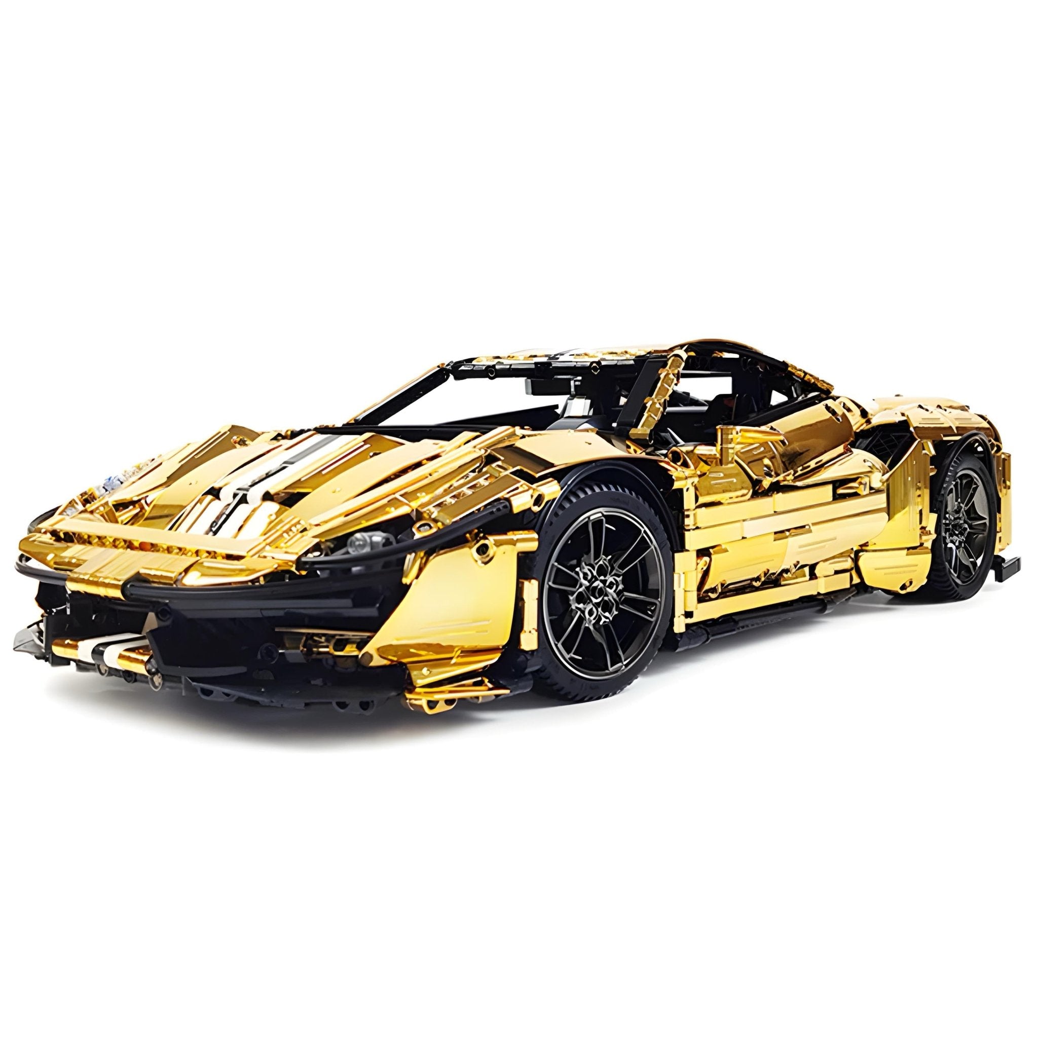 Limited Edition Chrome 488 Pista | 3189pcs - BRICKS LAB