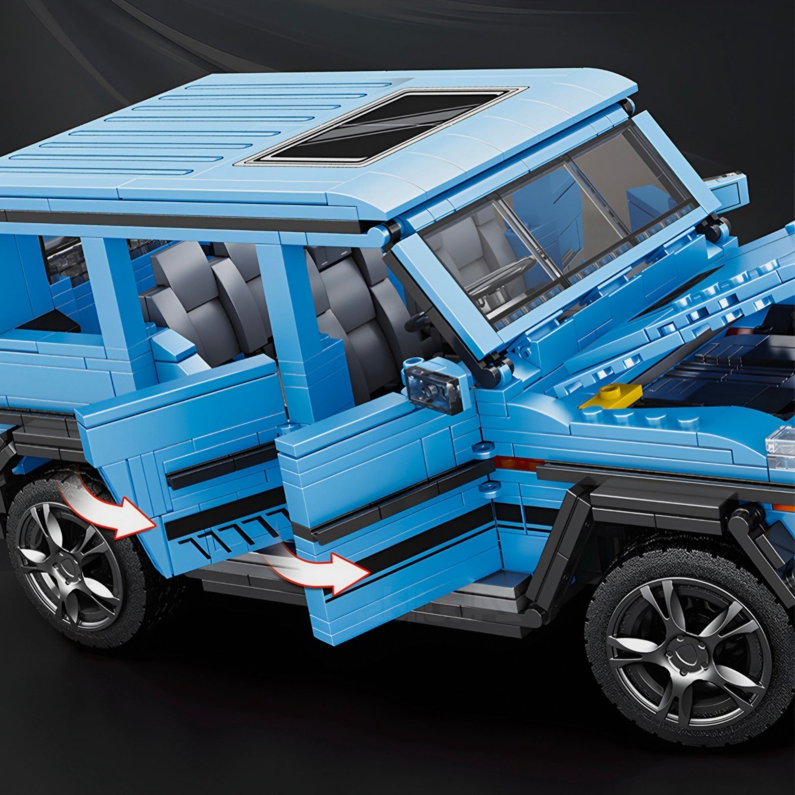 Limited Edition G Wagon | 1204pcs - BRICKS LAB