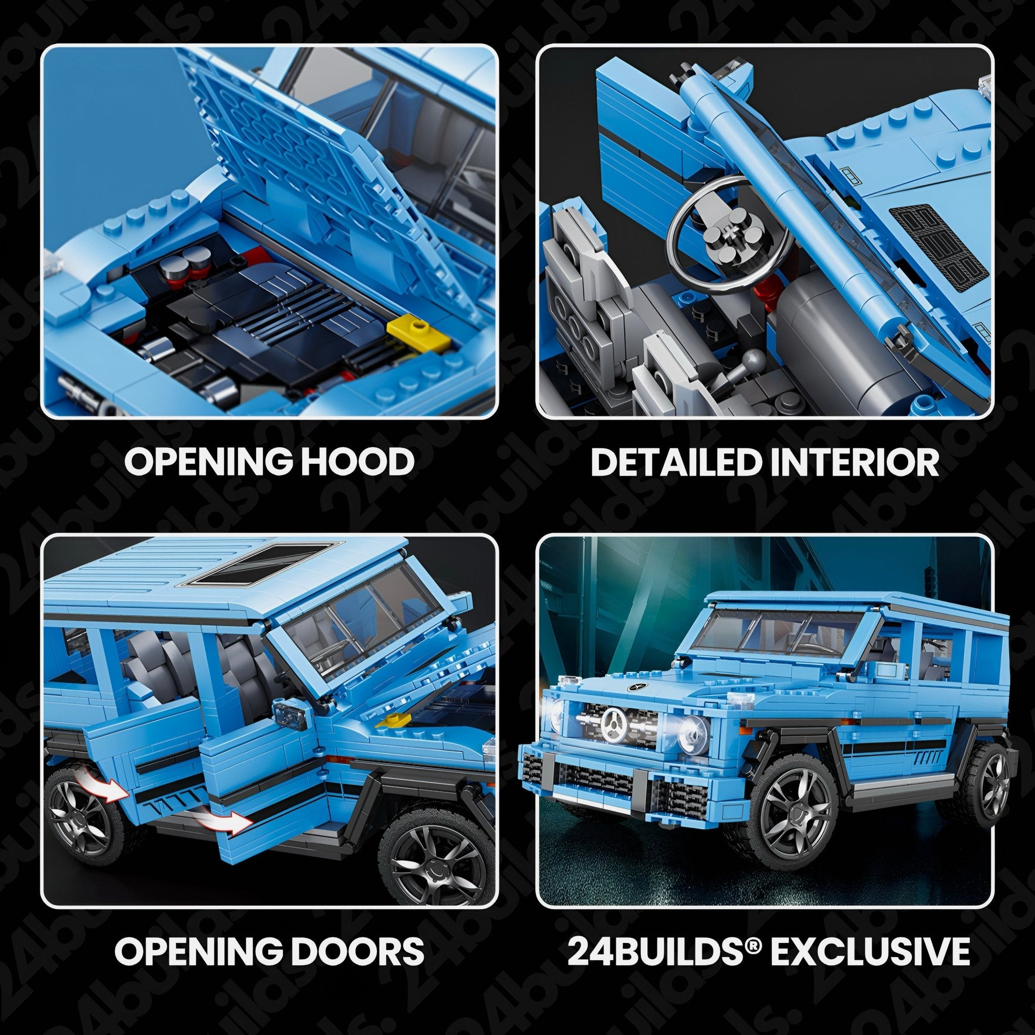 Limited Edition G Wagon | 1204pcs - BRICKS LAB