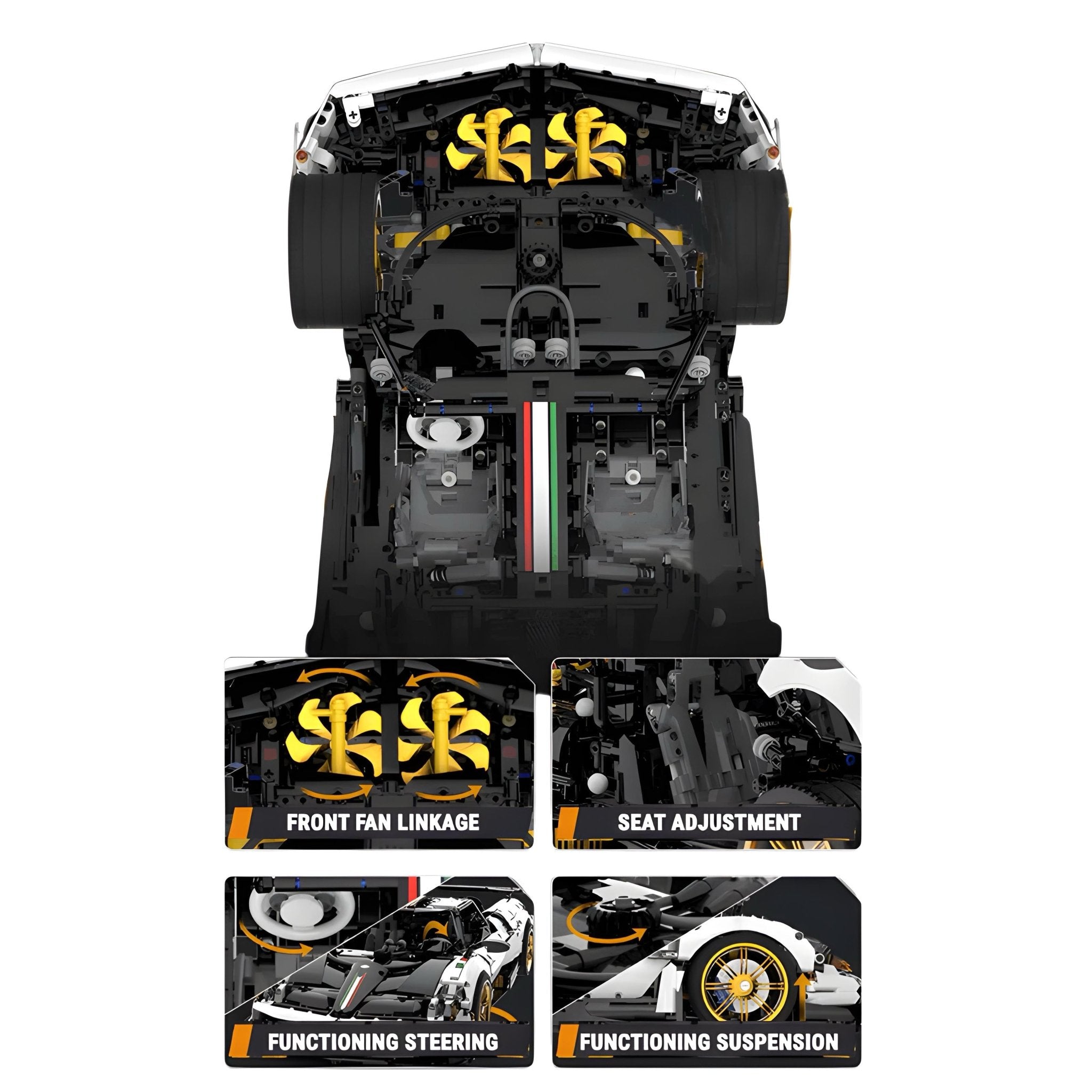 Limited Edition Huayra BC | 4750pcs - BRICKS LAB