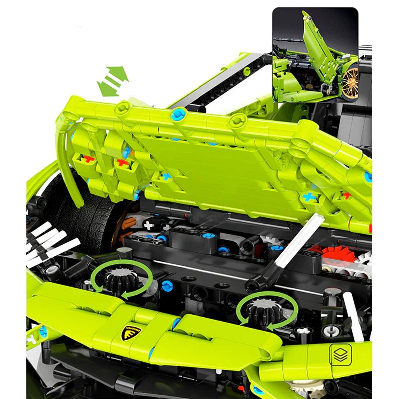 Limited Edition Huracan Performante | 3557pcs - BRICKS LAB