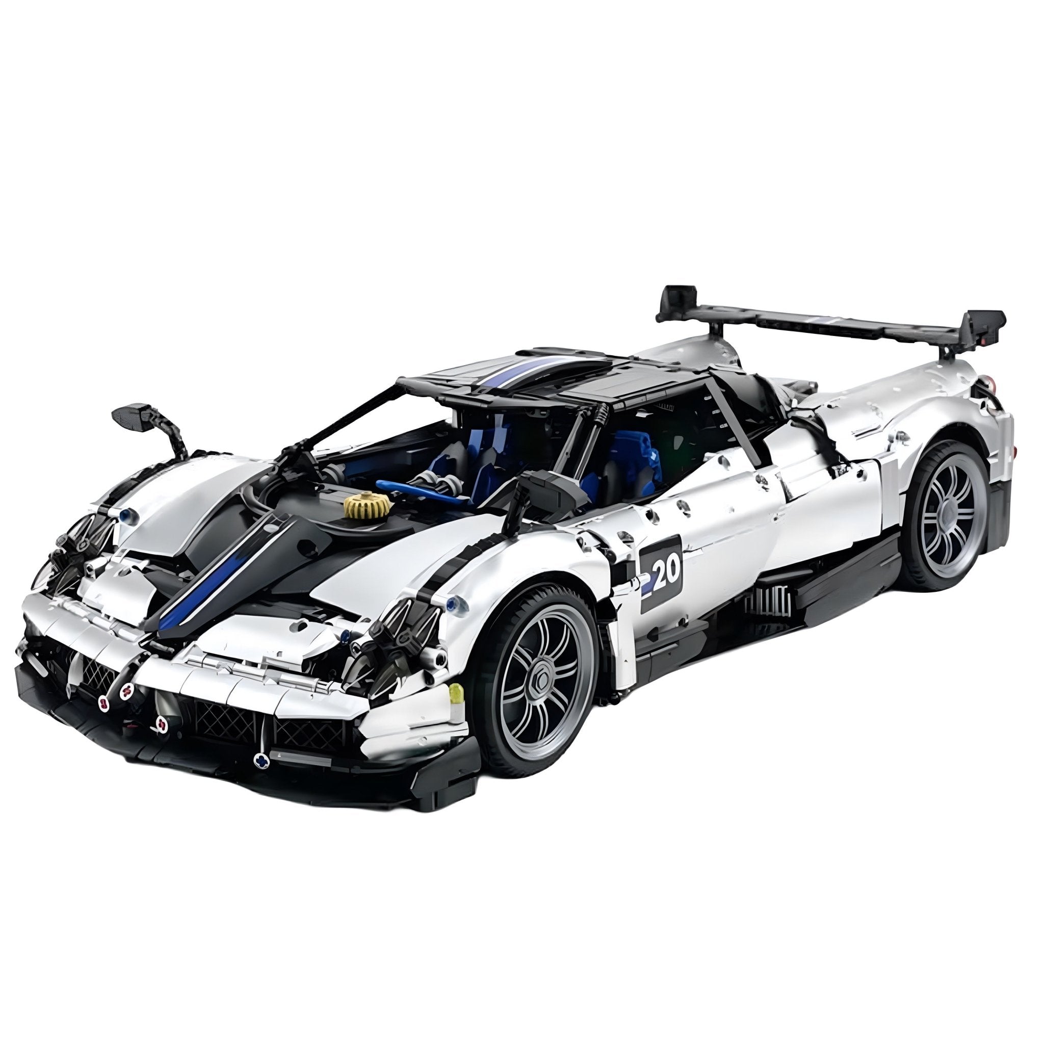 Limited Edition Metallic Huayra BC | 4710pcs - BRICKS LAB